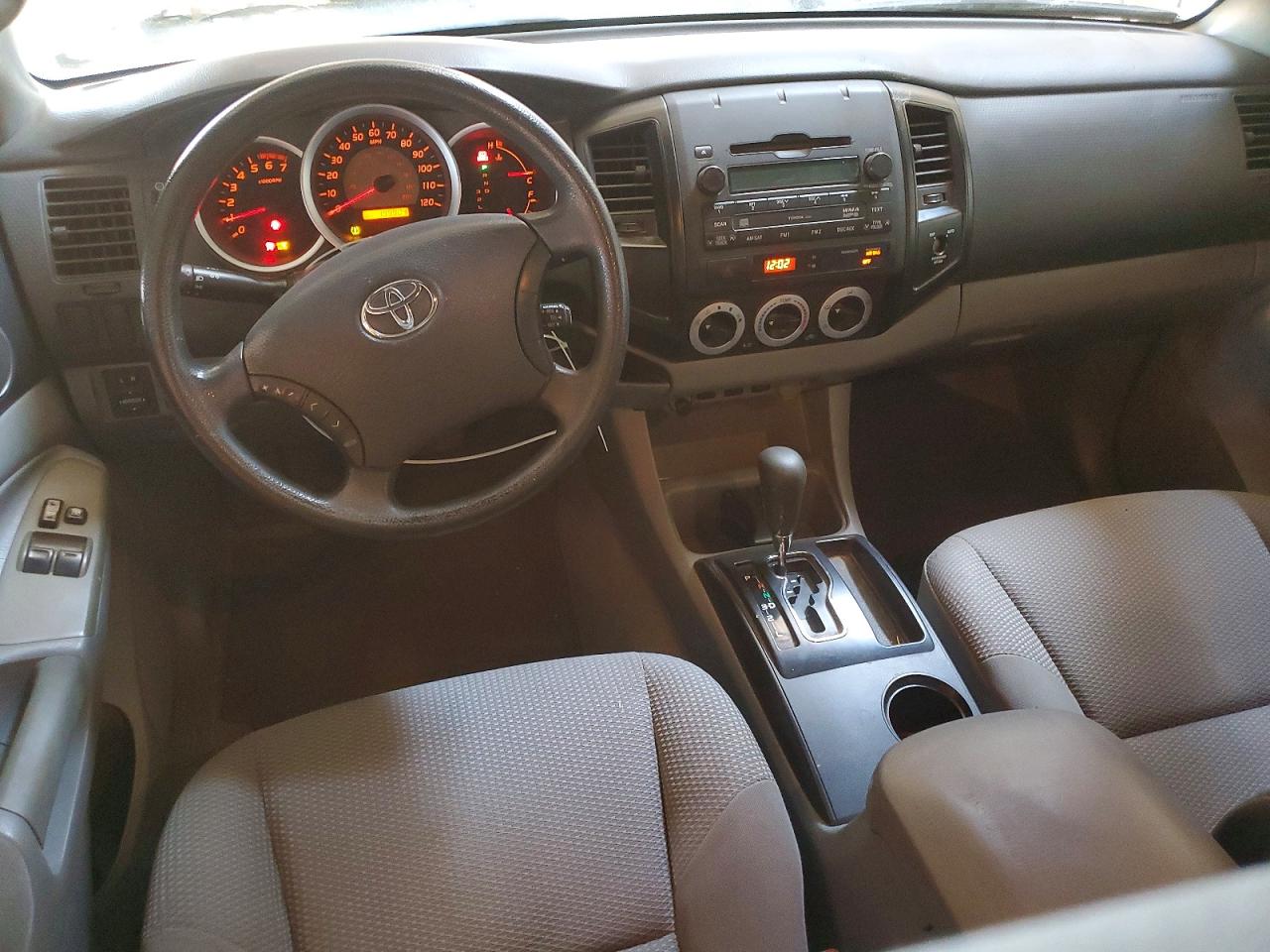 2009 Toyota Tacoma Access Cab White vin: 5TETX22N79Z598680