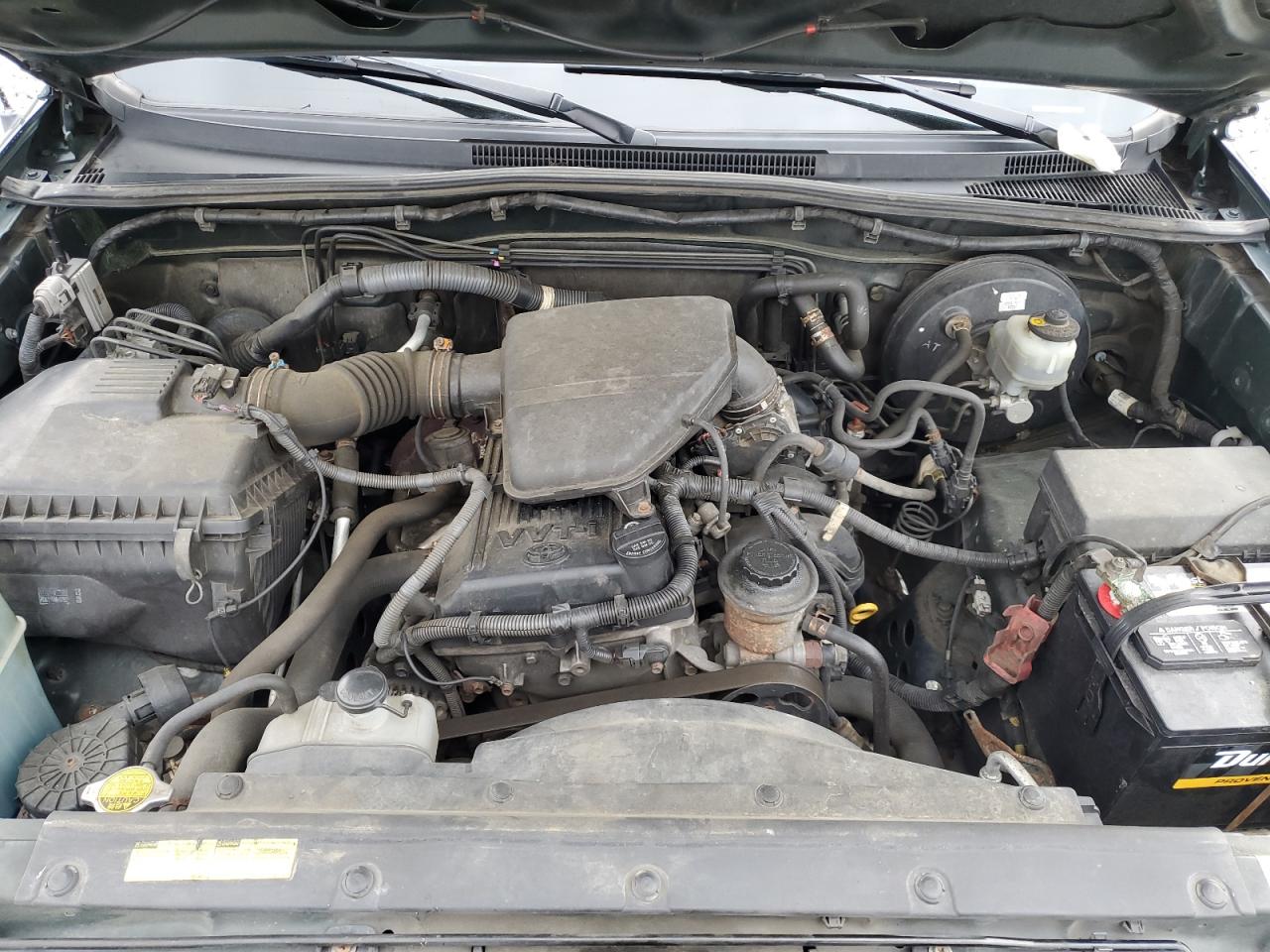 2009 Toyota Tacoma Access Cab Зеленый vin: 5TETX22N79Z599523