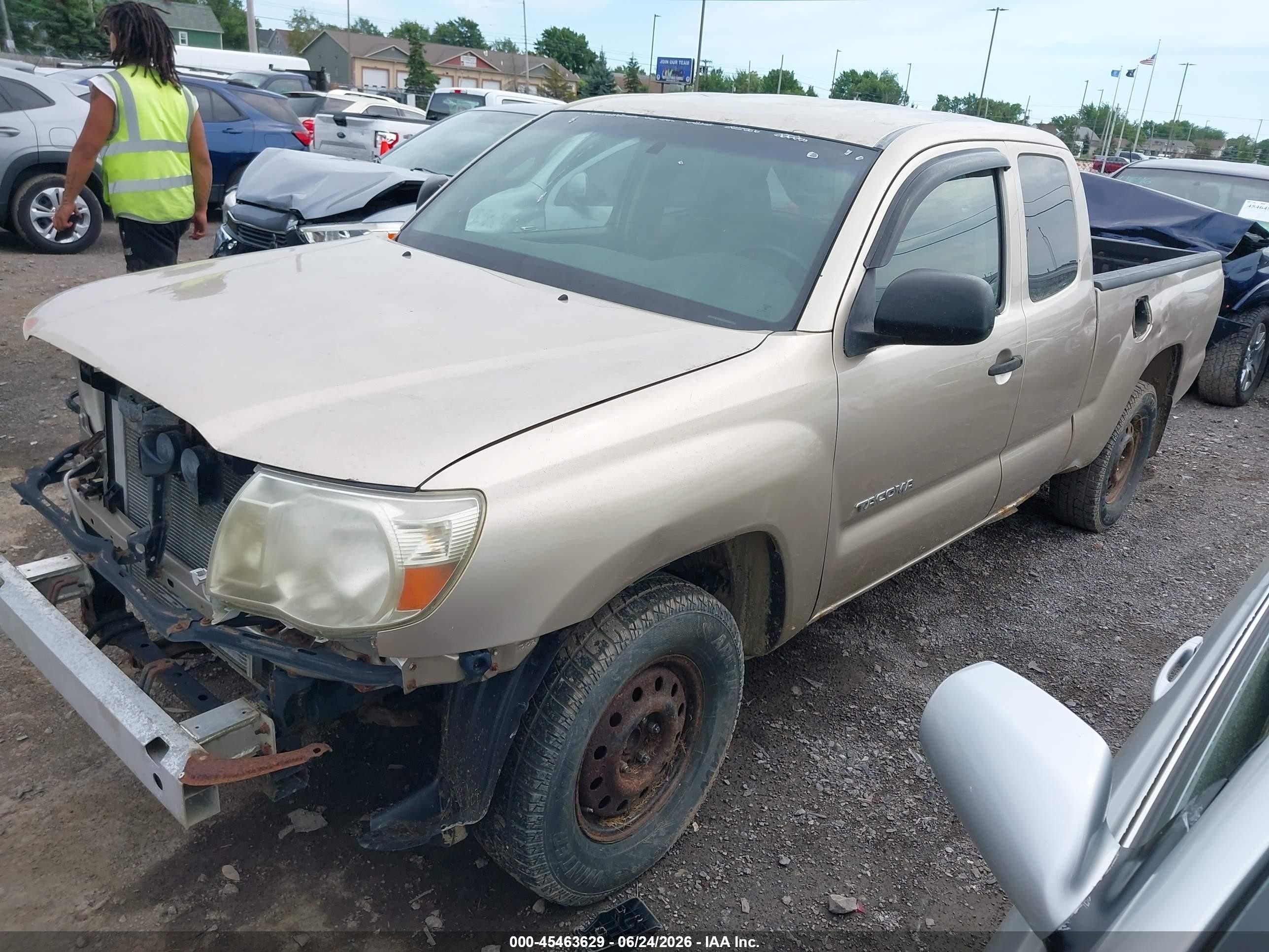 2005 Toyota Tacoma   Champagne vin: 5TETX22N85Z068020