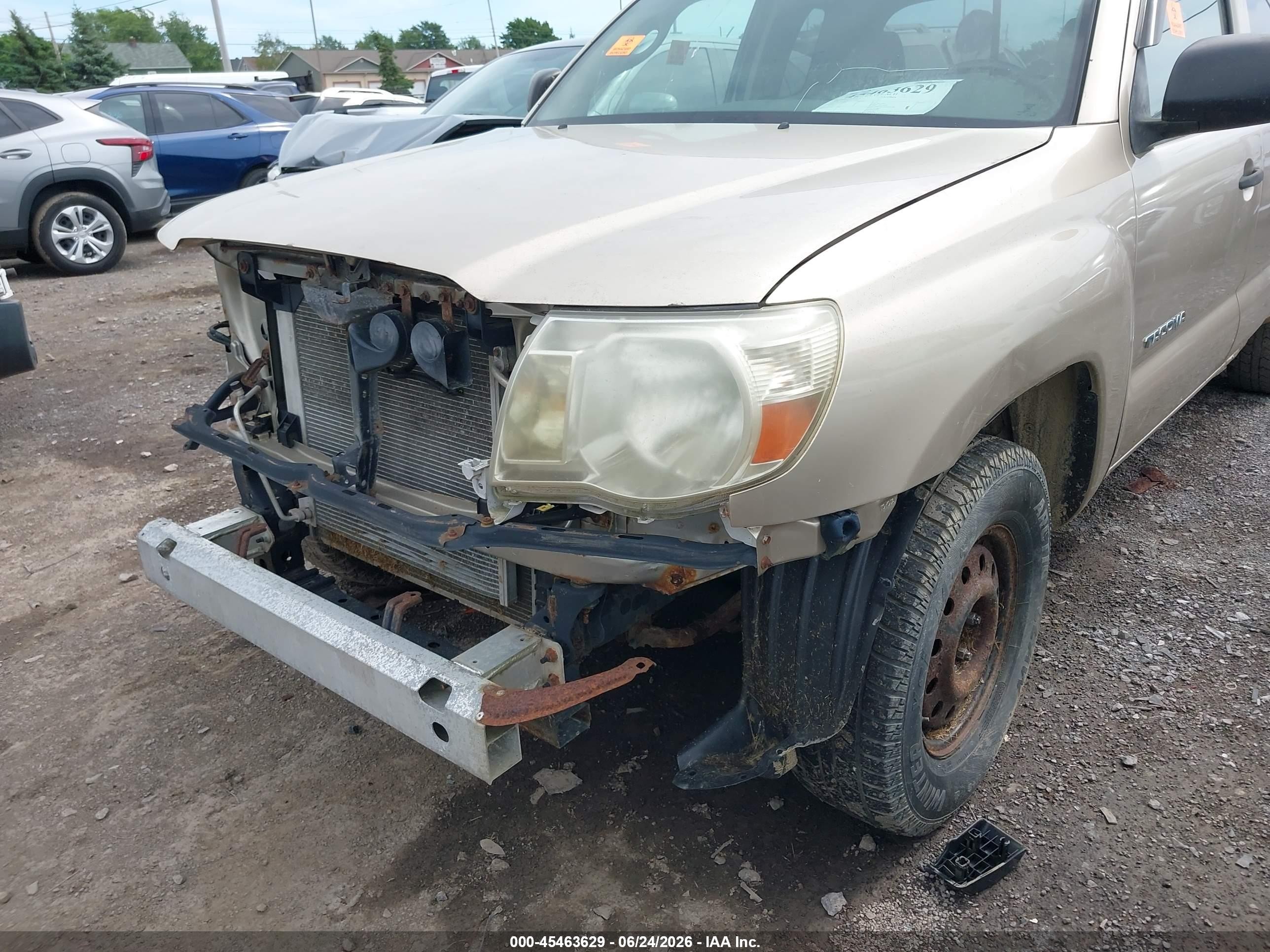 2005 Toyota Tacoma   Champagne vin: 5TETX22N85Z068020