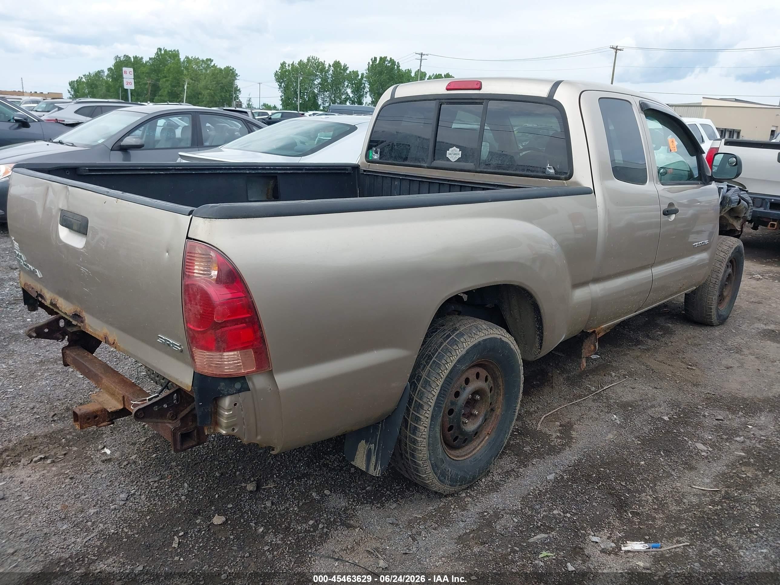 2005 Toyota Tacoma   Champagne vin: 5TETX22N85Z068020