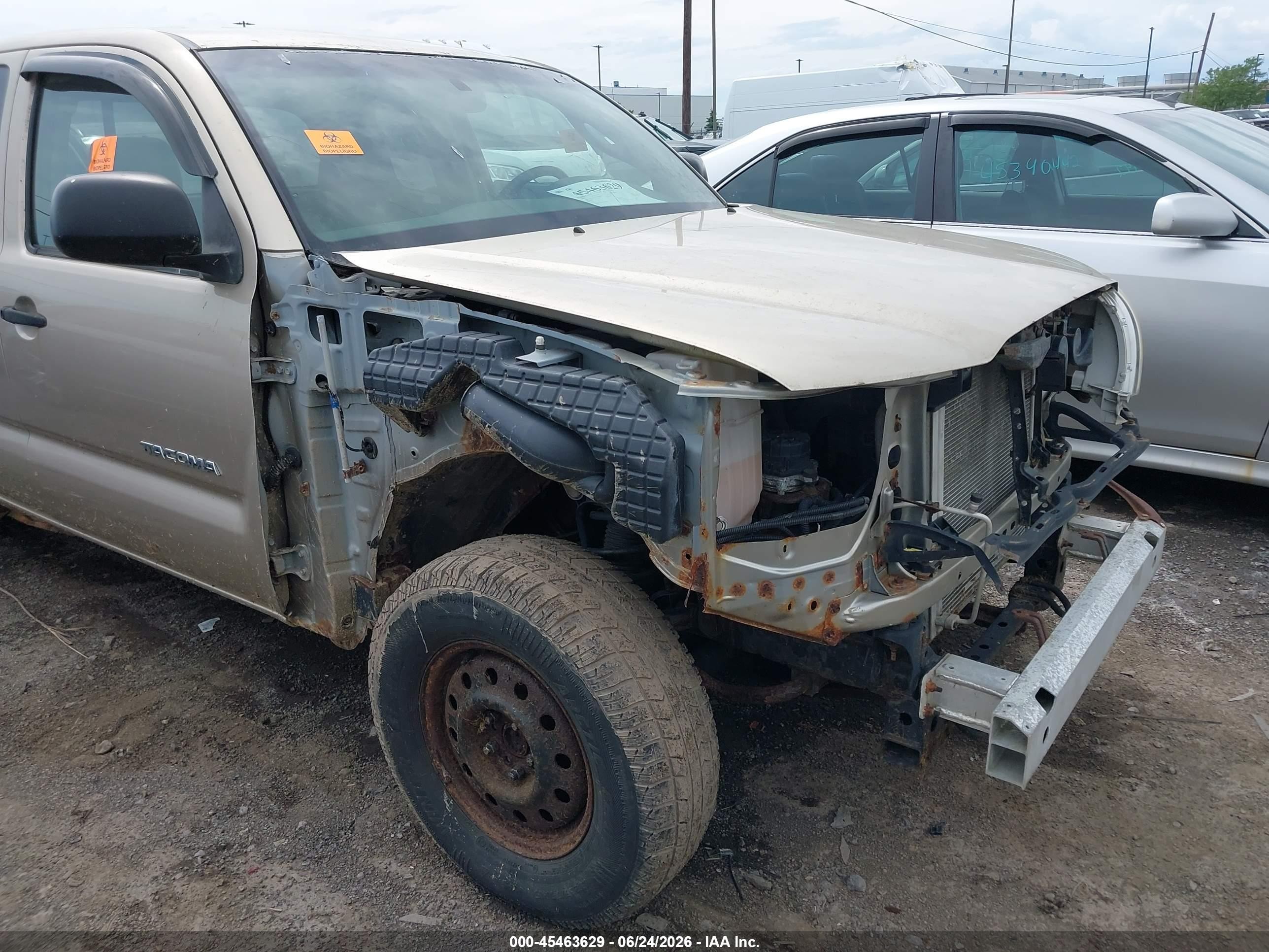 2005 Toyota Tacoma   Champagne vin: 5TETX22N85Z068020