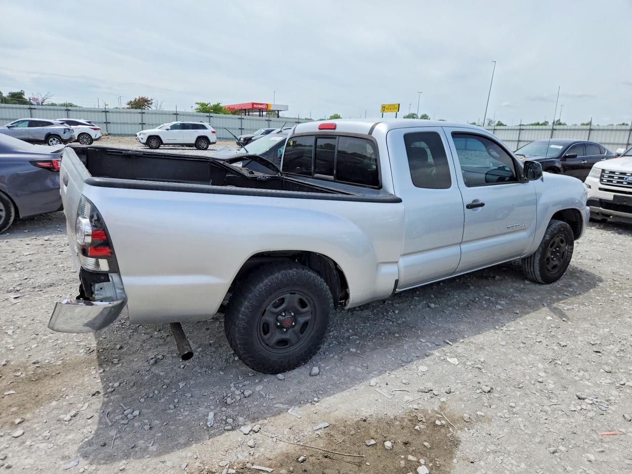 2006 Toyota Tacoma Access Cab Silver vin: 5TETX22N86Z270857