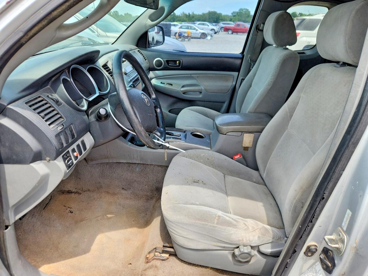 2006 Toyota Tacoma Access Cab Silver vin: 5TETX22N86Z270857