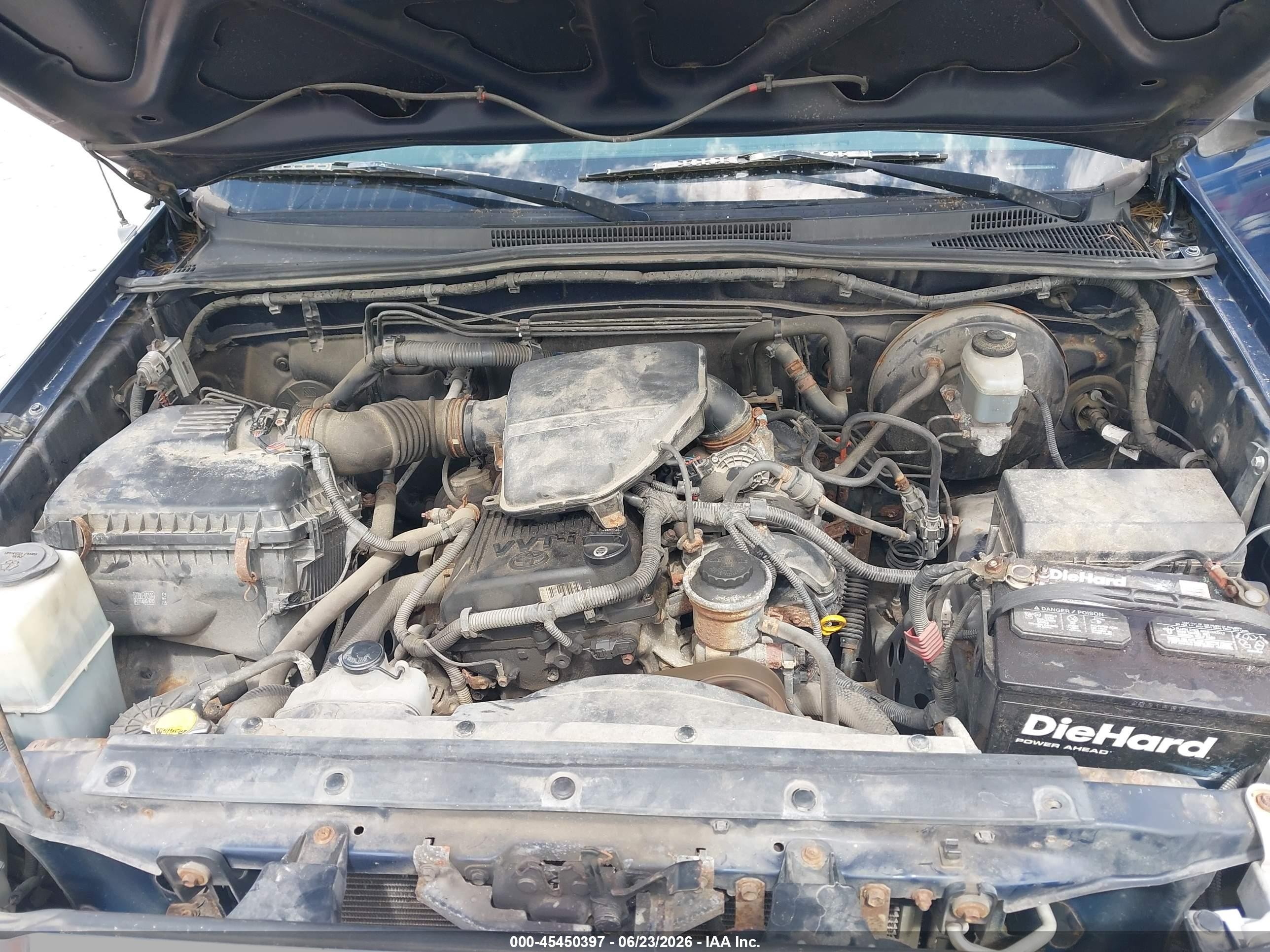 2006 Toyota Tacoma   Blue vin: 5TETX22N86Z296150