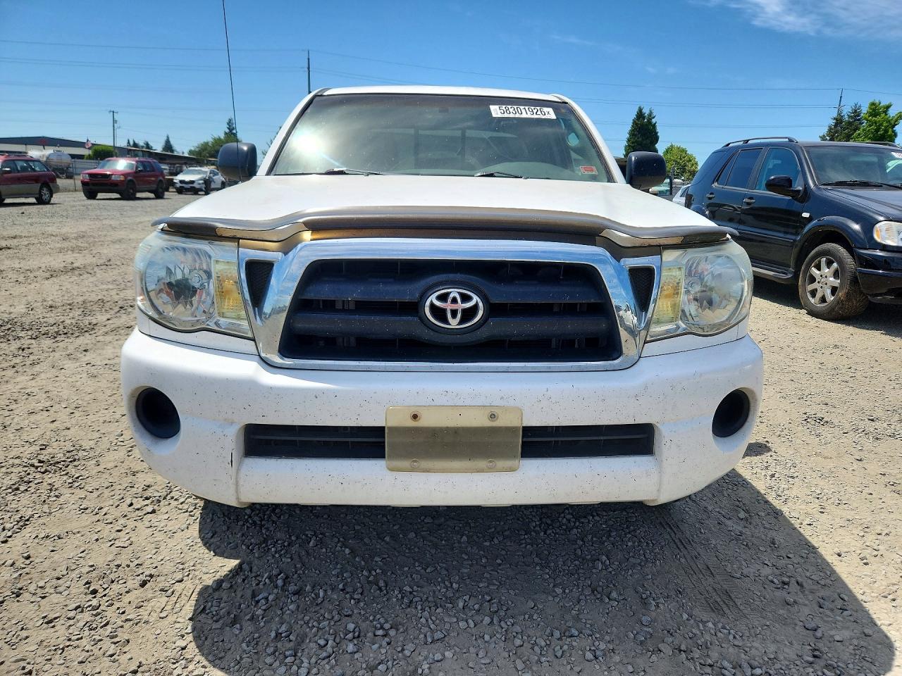 2005 Toyota Tacoma Access Cab White vin: 5TETX22N95Z113403