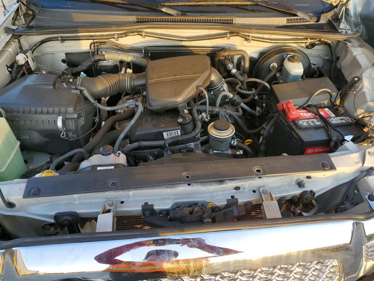 2007 Toyota Tacoma Access Cab Серебряный vin: 5TETX22N97Z377367