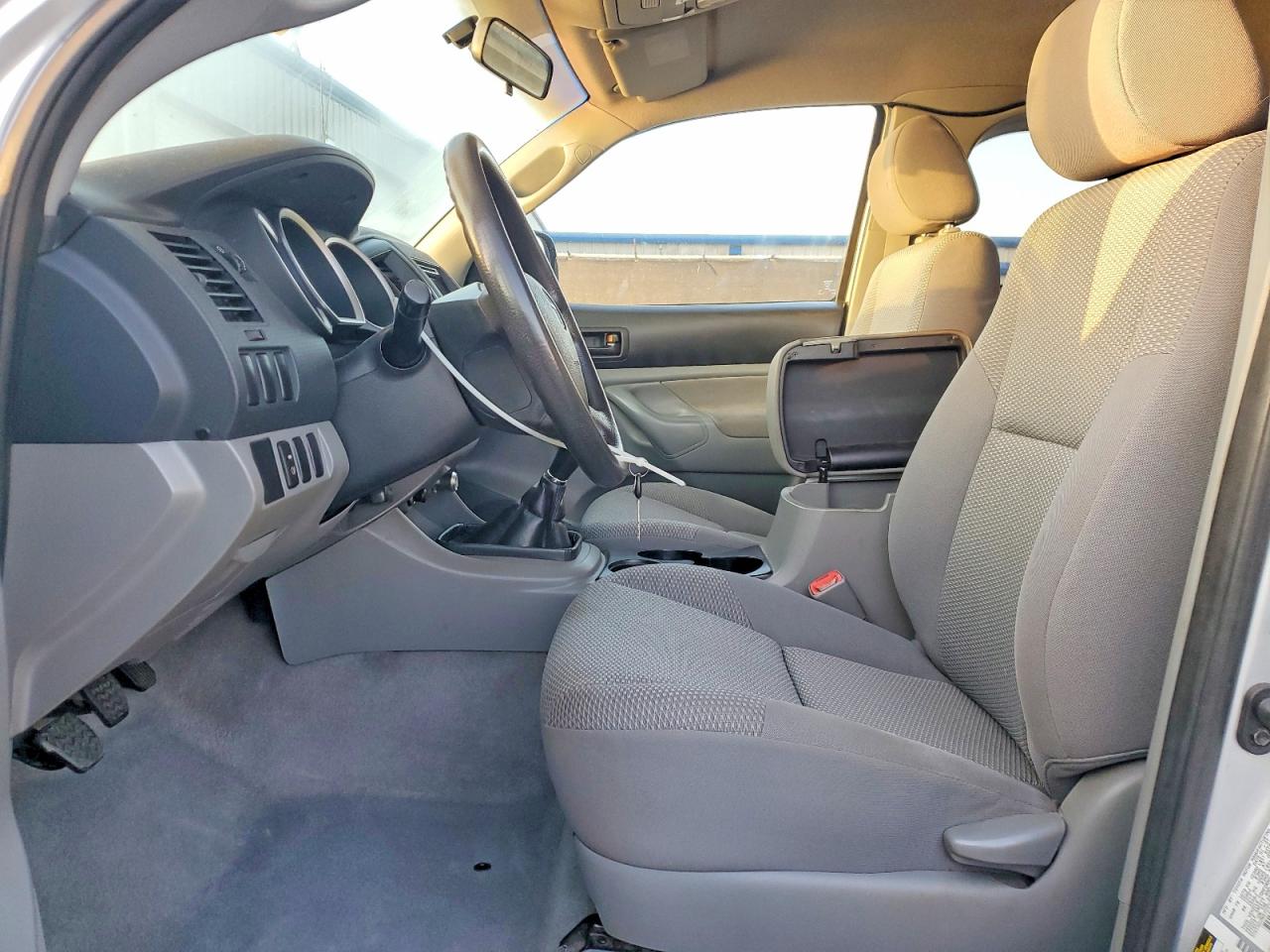 2007 Toyota Tacoma Access Cab Серебряный vin: 5TETX22N97Z377367