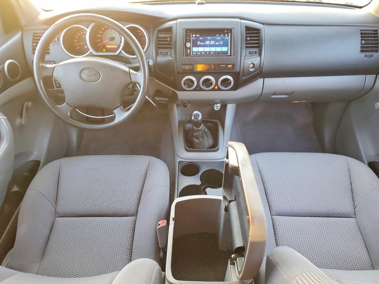 2007 Toyota Tacoma Access Cab Серебряный vin: 5TETX22N97Z377367