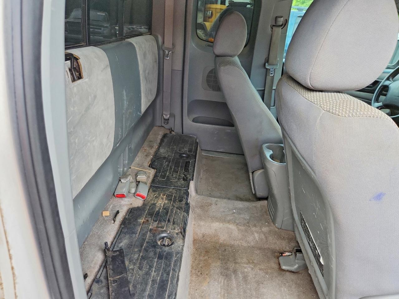 2007 Toyota Tacoma Access Cab Белый vin: 5TETX22N97Z407953