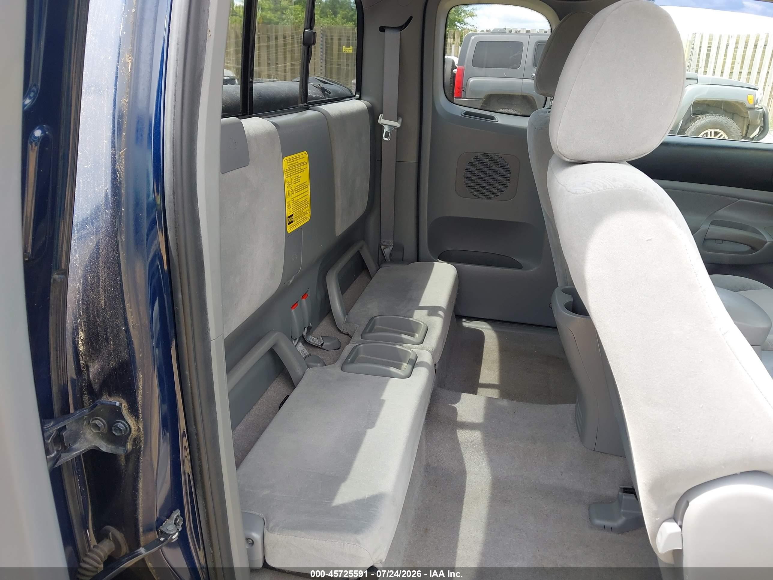 2008 Toyota Tacoma   Dark Blue vin: 5TETX22N98Z554632