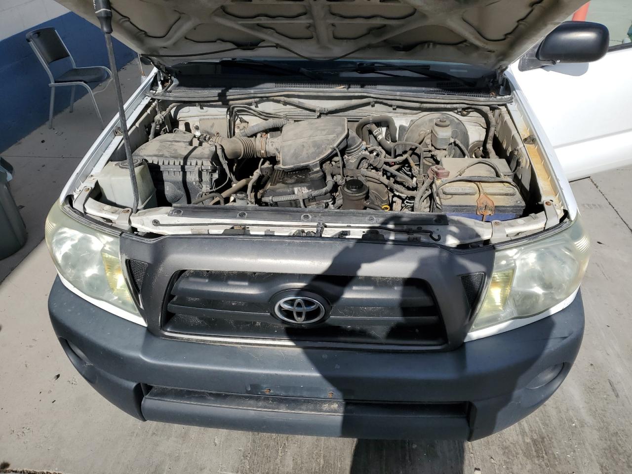 2006 Toyota Tacoma Access Cab White vin: 5TETX22NX6Z309366