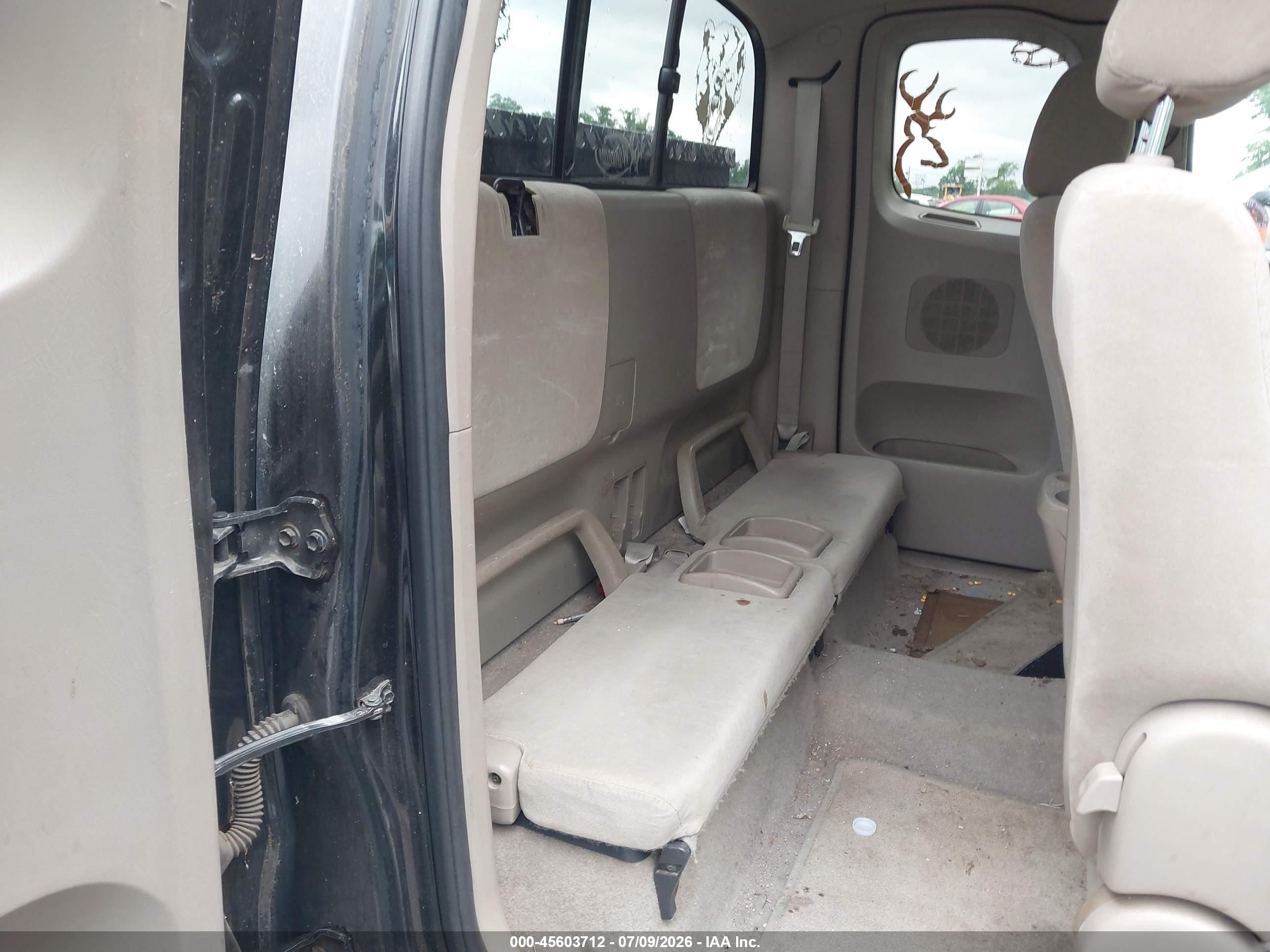 2007 Toyota Tacoma   Black vin: 5TETX22NX7Z373747