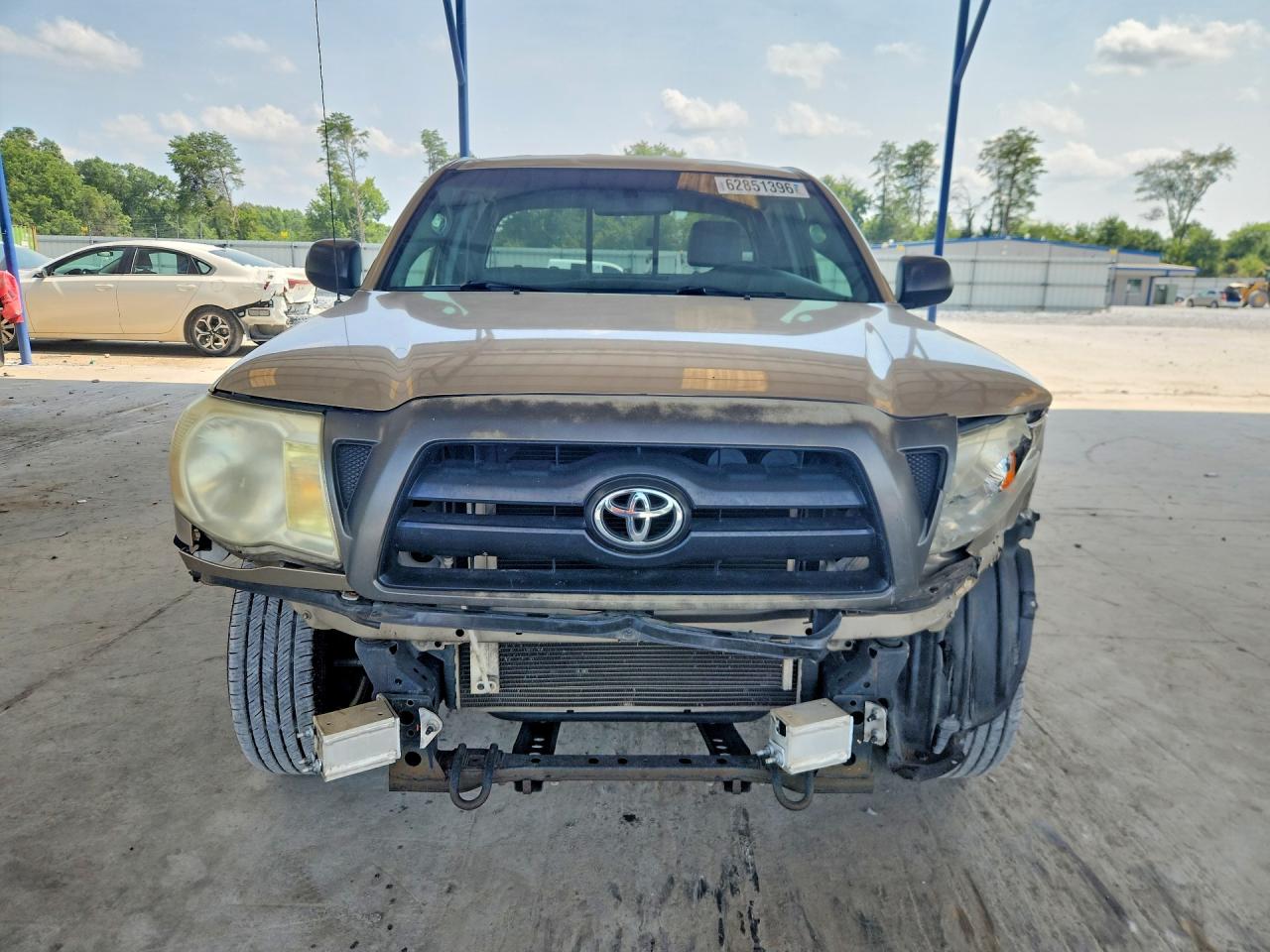 2007 Toyota Tacoma Base Gold vin: 5TETX22NX7Z448527