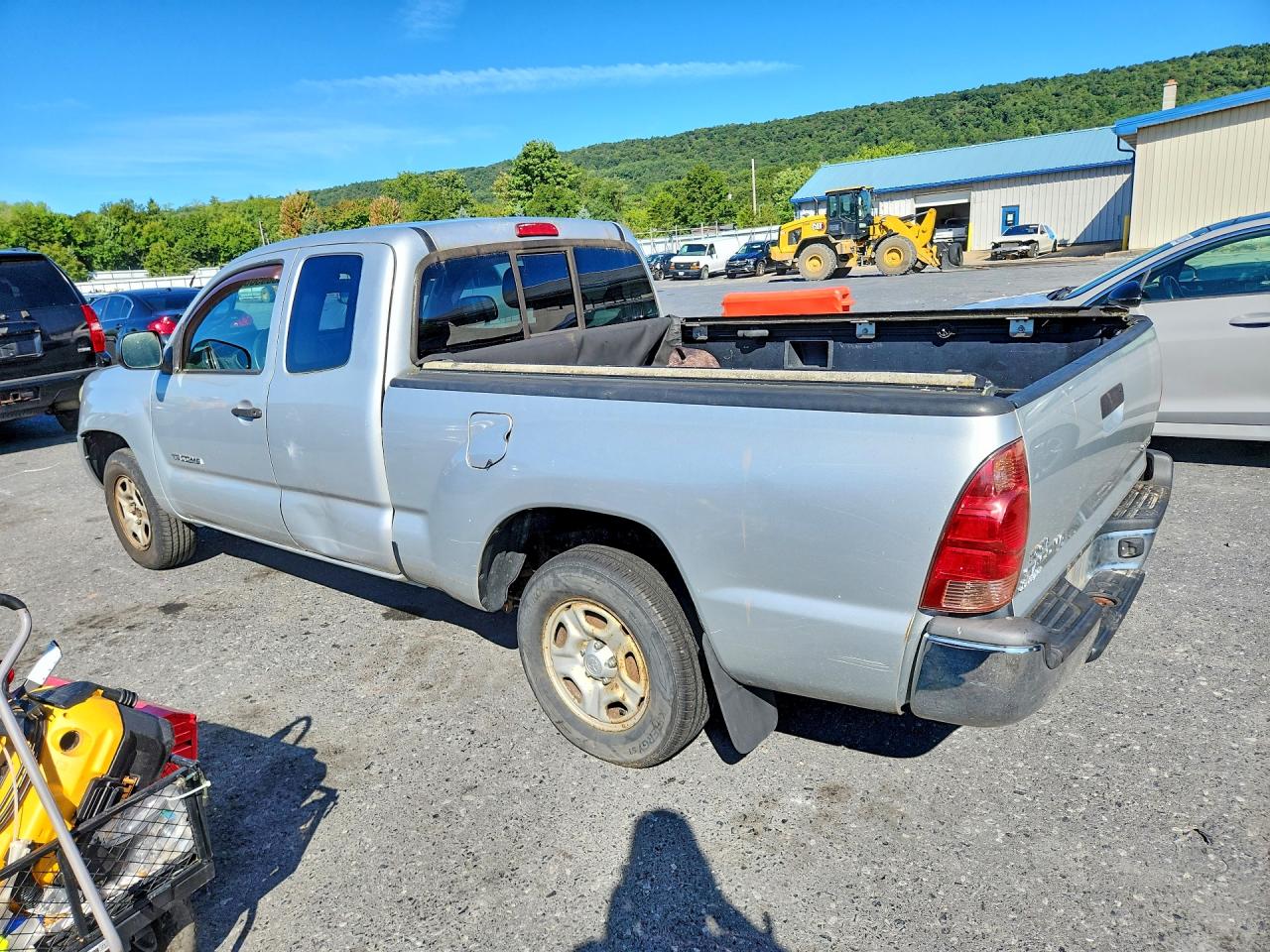 2008 Toyota Tacoma Base Gray vin: 5TETX22NX8Z472084