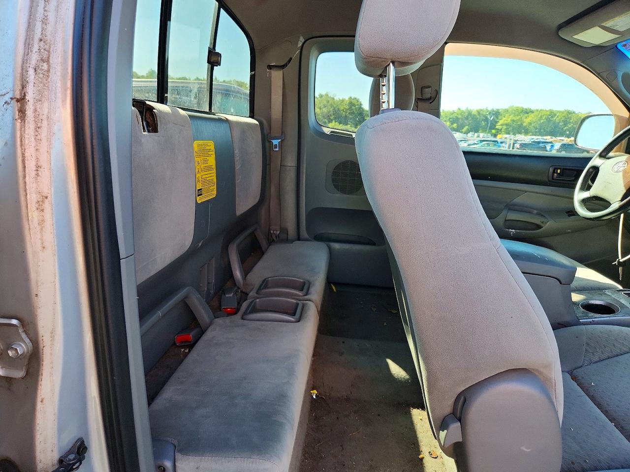 2008 Toyota Tacoma Base Gray vin: 5TETX22NX8Z472084
