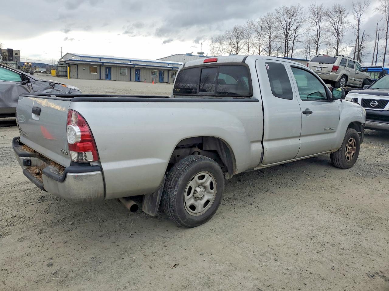 2010 Toyota Tacoma Base Серебряный vin: 5TETX4CN6AZ694332