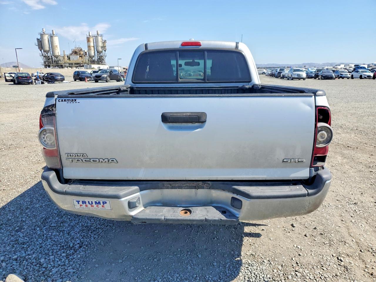 2010 Toyota Tacoma Access Cab Silver vin: 5TETX4CN8AZ739674