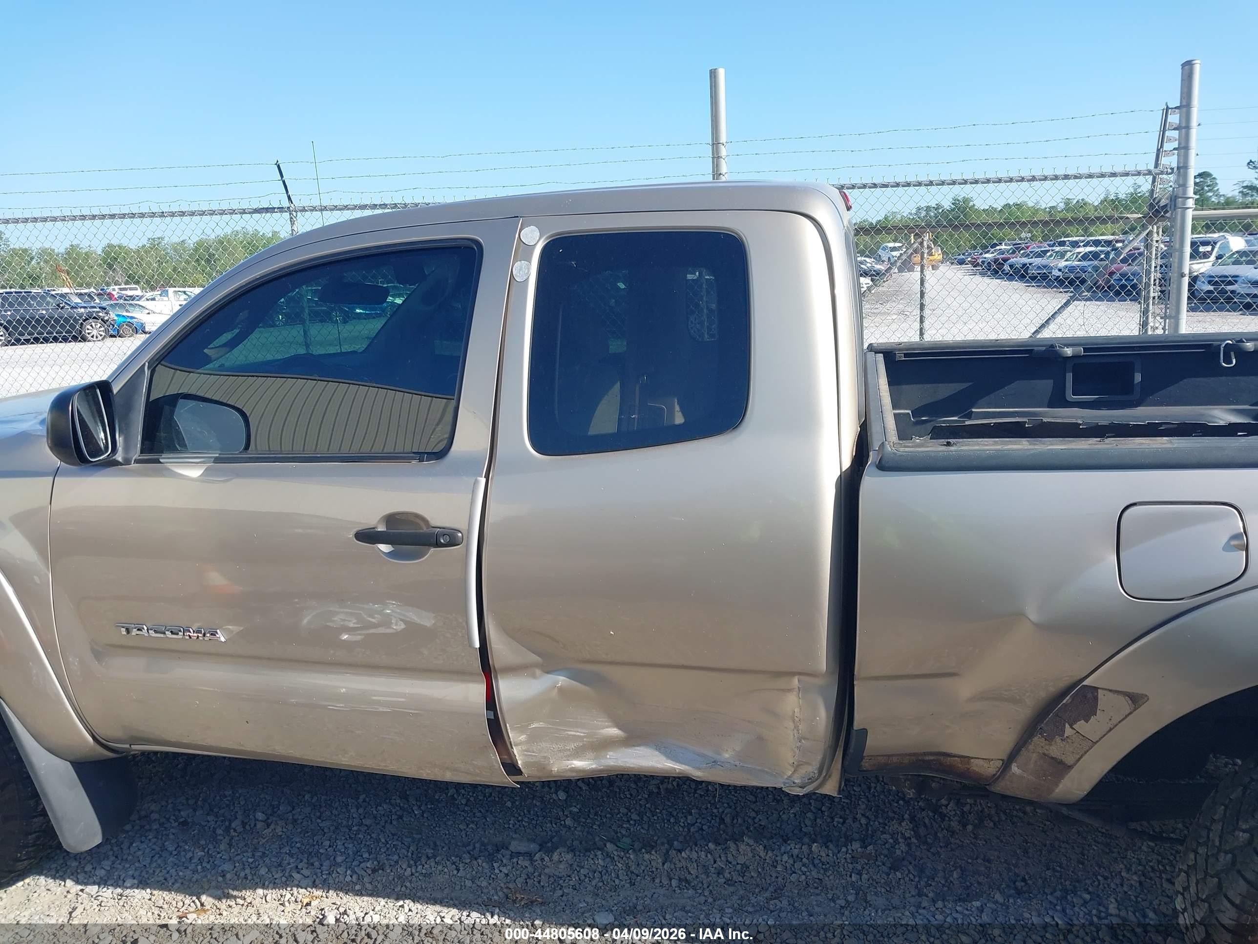 2007 Toyota Tacoma Prerunner Brown vin: 5TETX62N97Z449353