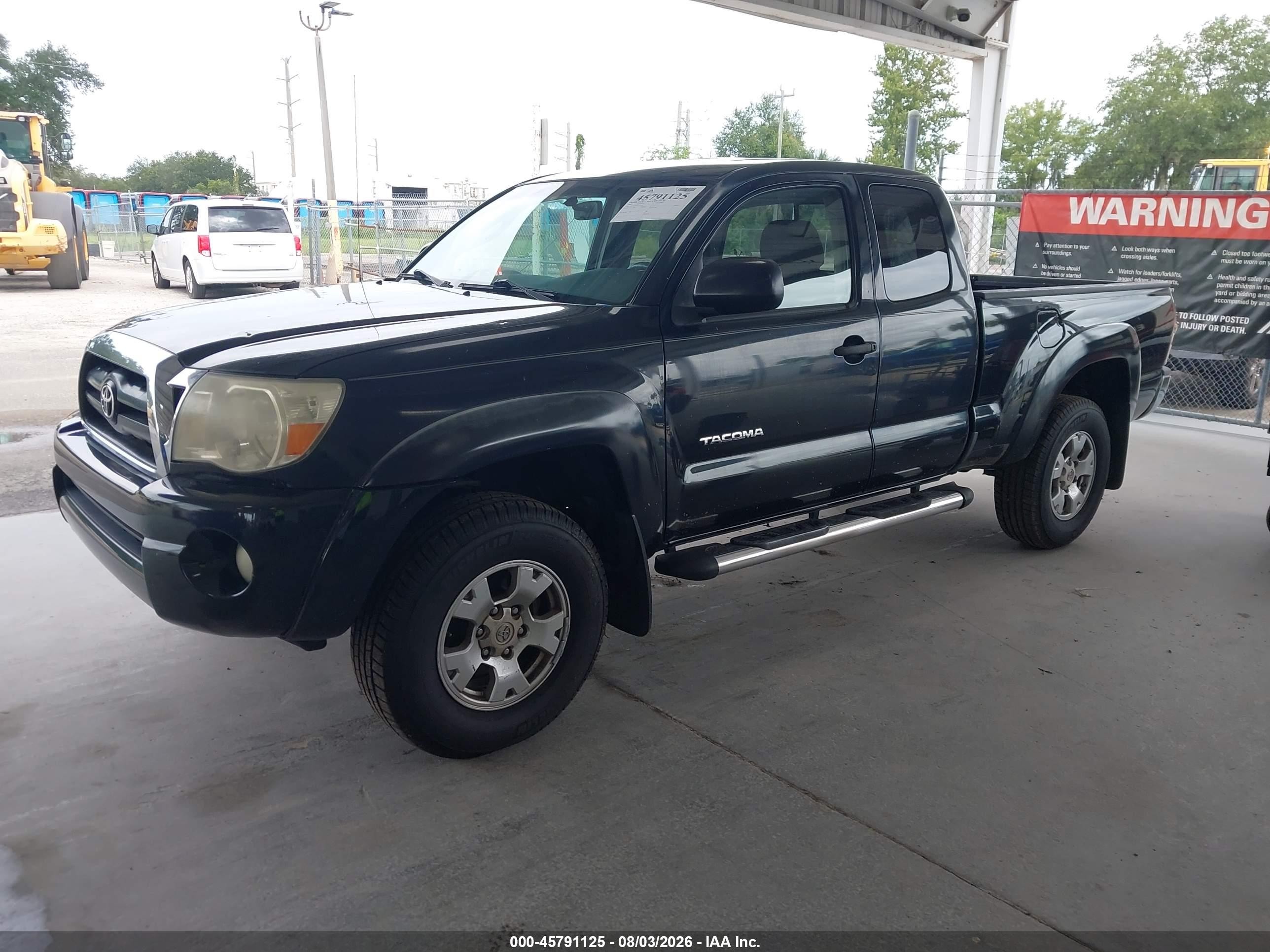 2006 Toyota Tacoma Prerunner Black vin: 5TETX62NX6Z225510