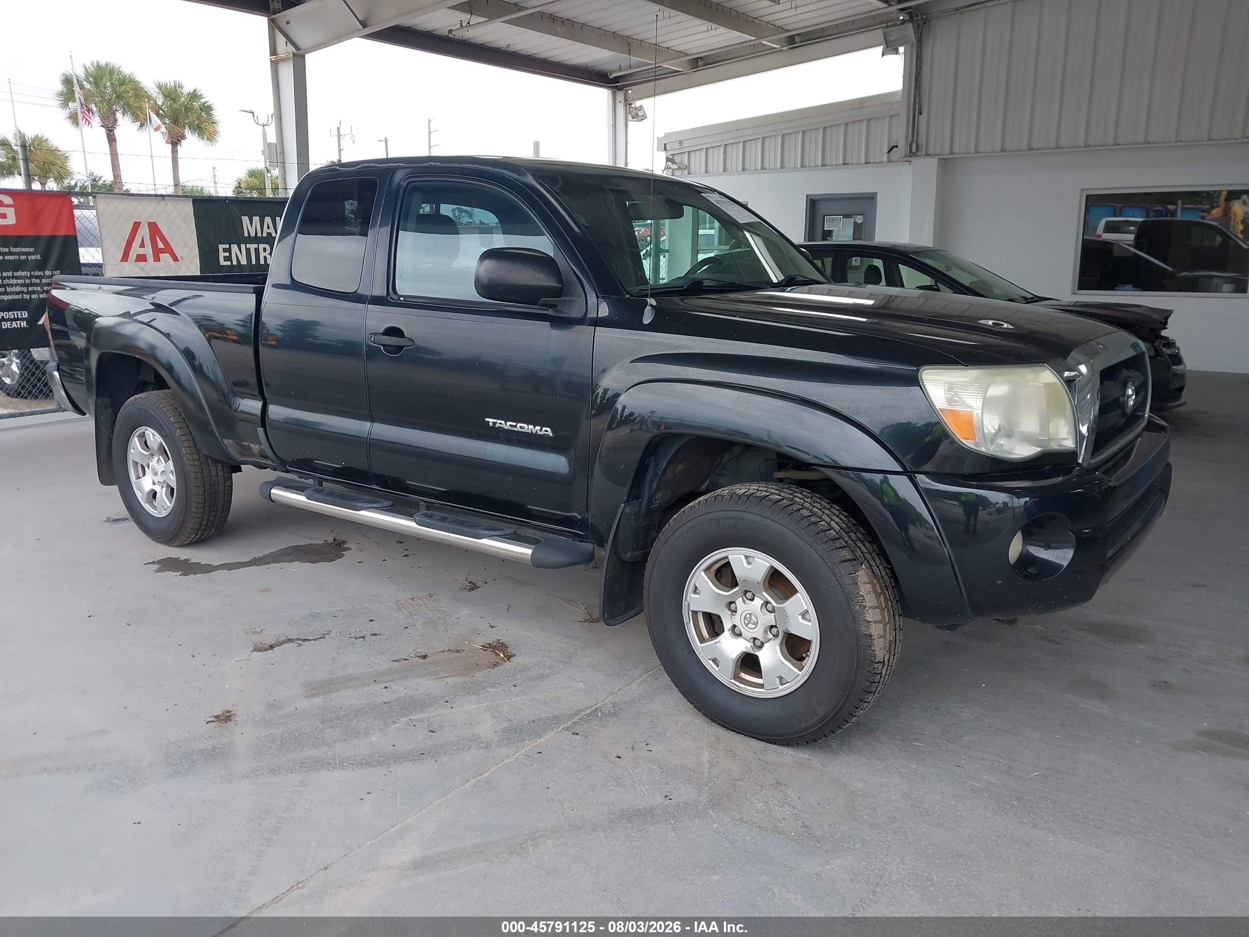 2006 Toyota Tacoma Prerunner Black vin: 5TETX62NX6Z225510