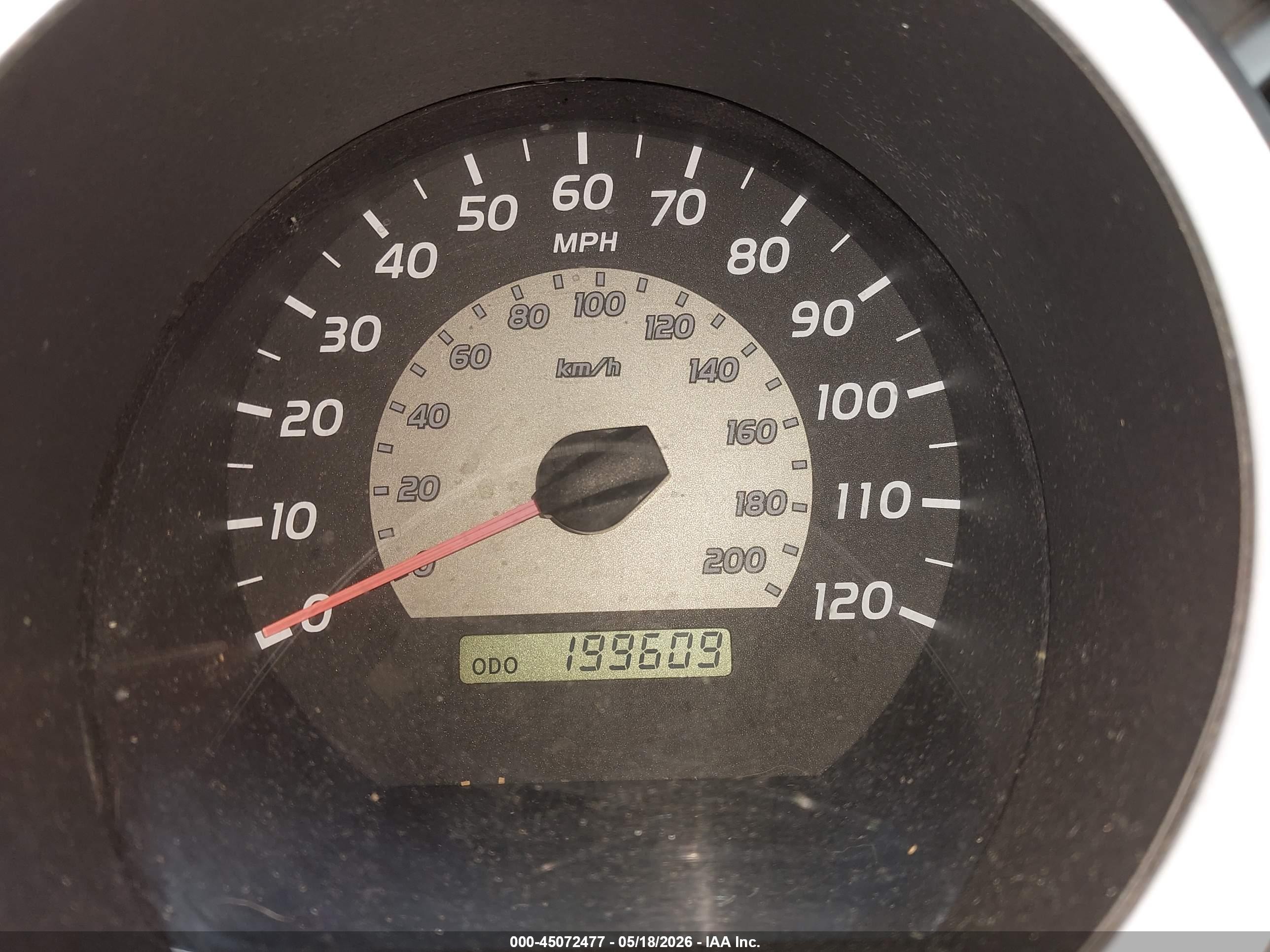 2005 Toyota Tacoma Base V6 Red vin: 5TEUU42N05Z052452
