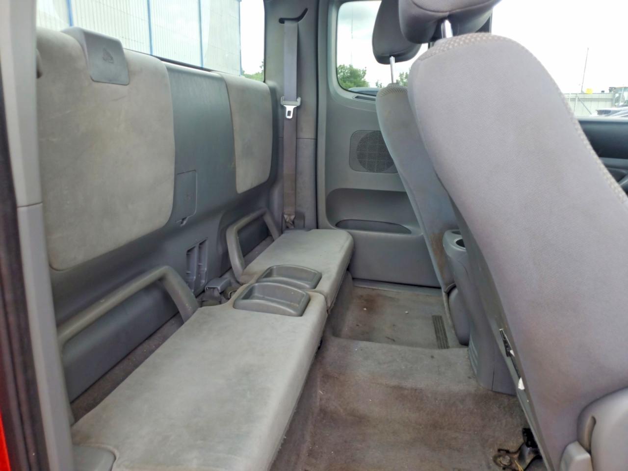 2007 Toyota Tacoma V6 Red vin: 5TEUU42N07Z360532