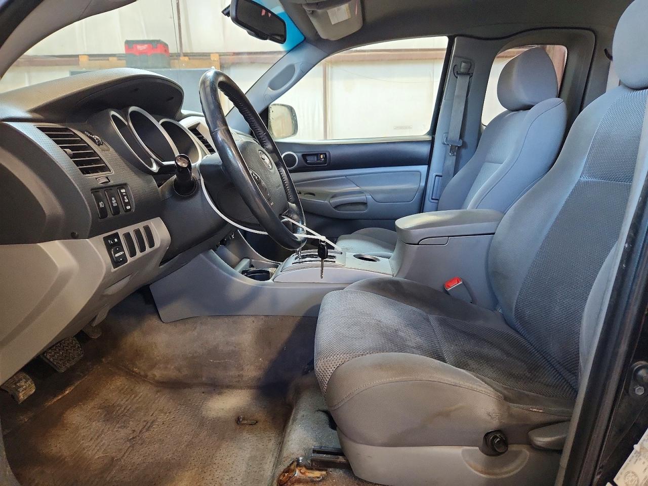 2008 Toyota Tacoma V6 Black vin: 5TEUU42N08Z473902