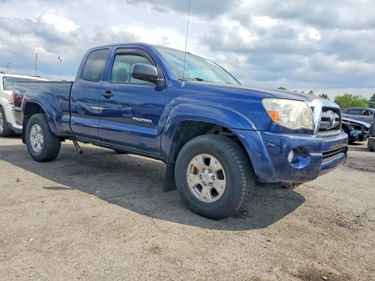 2008 Toyota Tacoma V6 Синий vin: 5TEUU42N08Z535282