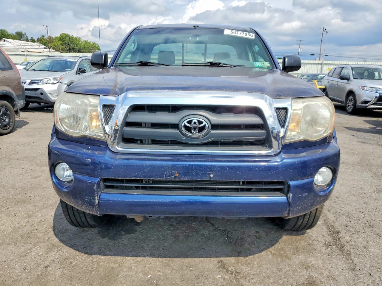 2008 Toyota Tacoma V6 Синий vin: 5TEUU42N08Z535282
