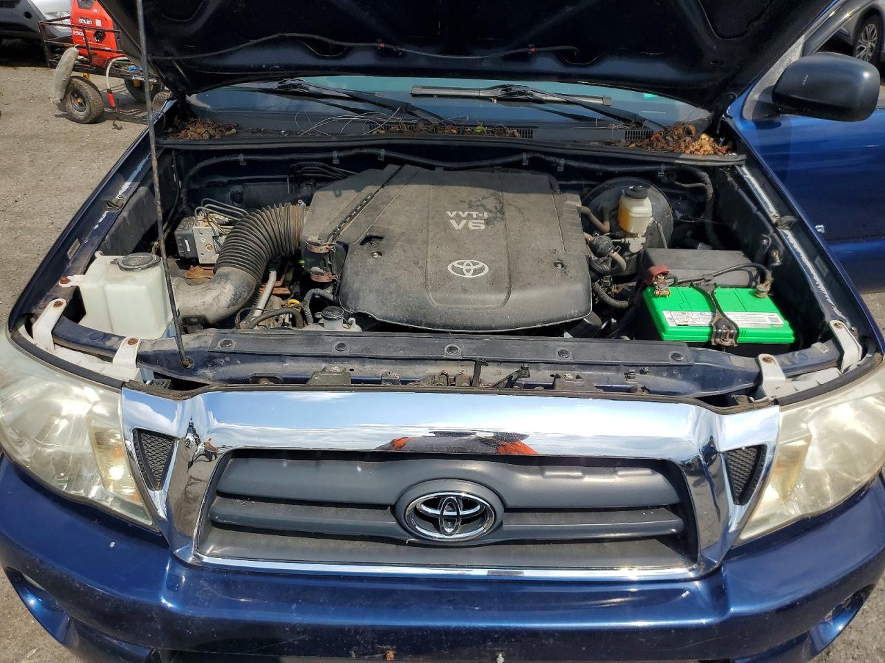 2008 Toyota Tacoma V6 Синий vin: 5TEUU42N08Z535282