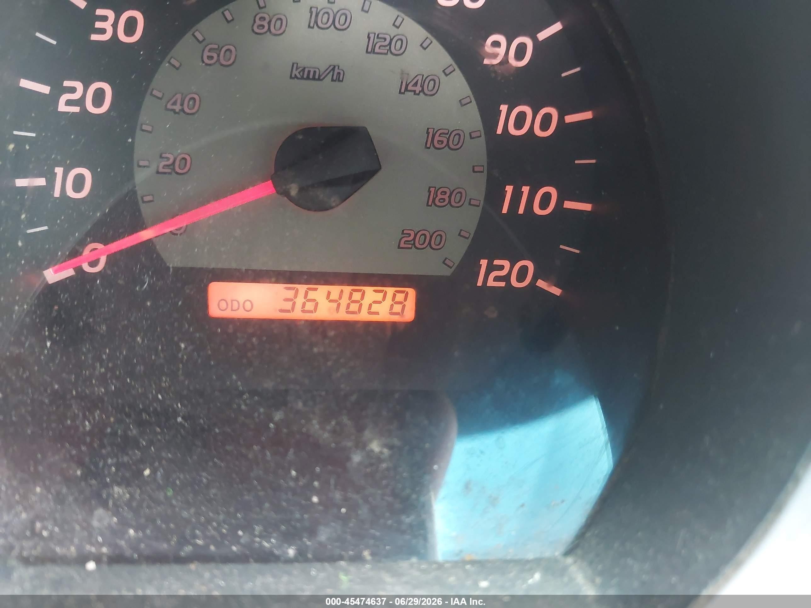 2008 Toyota Tacoma Base V6 Blue vin: 5TEUU42N18Z501402
