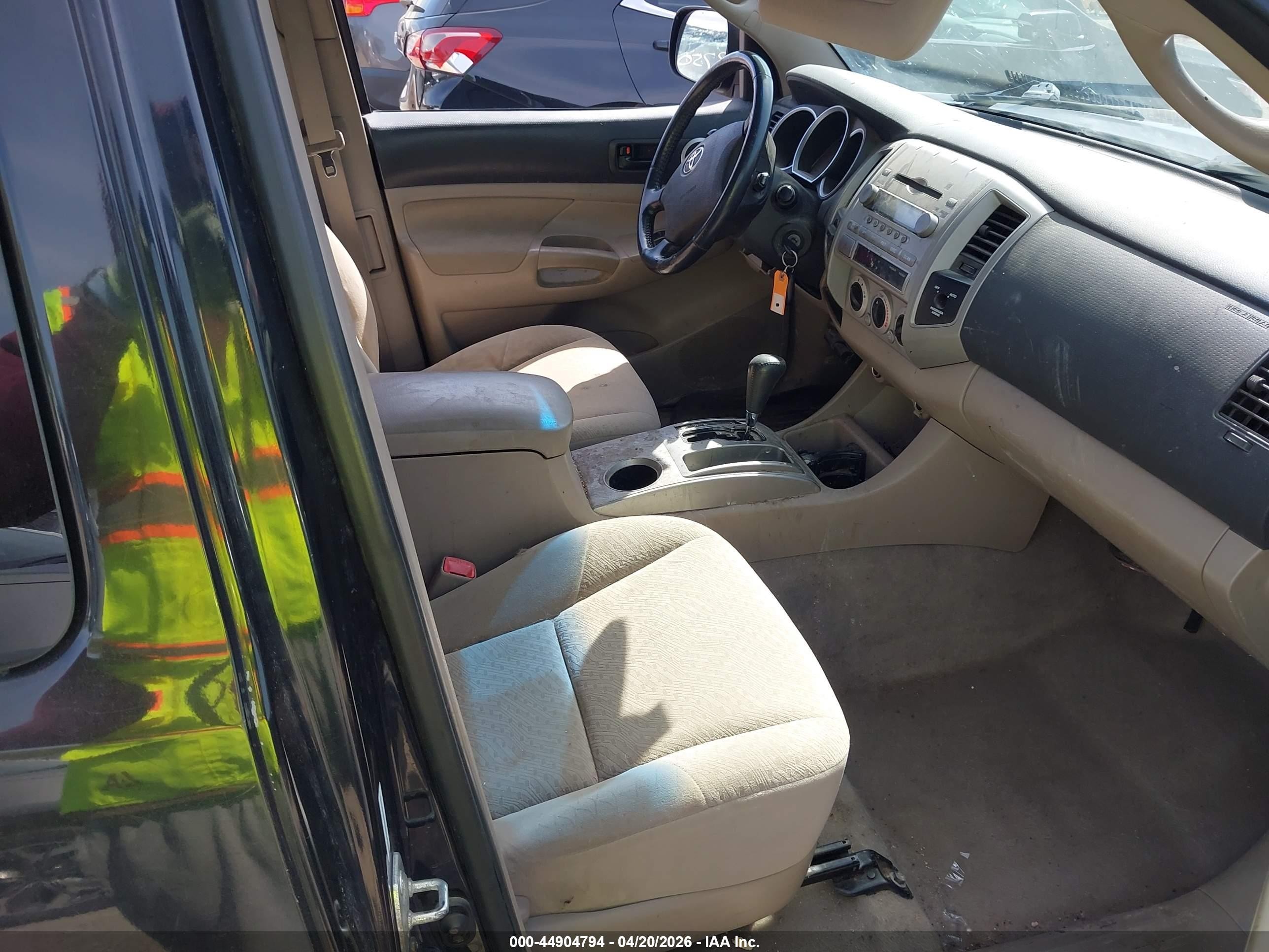 2005 Toyota Tacoma Base V6 Черный vin: 5TEUU42N25Z055420
