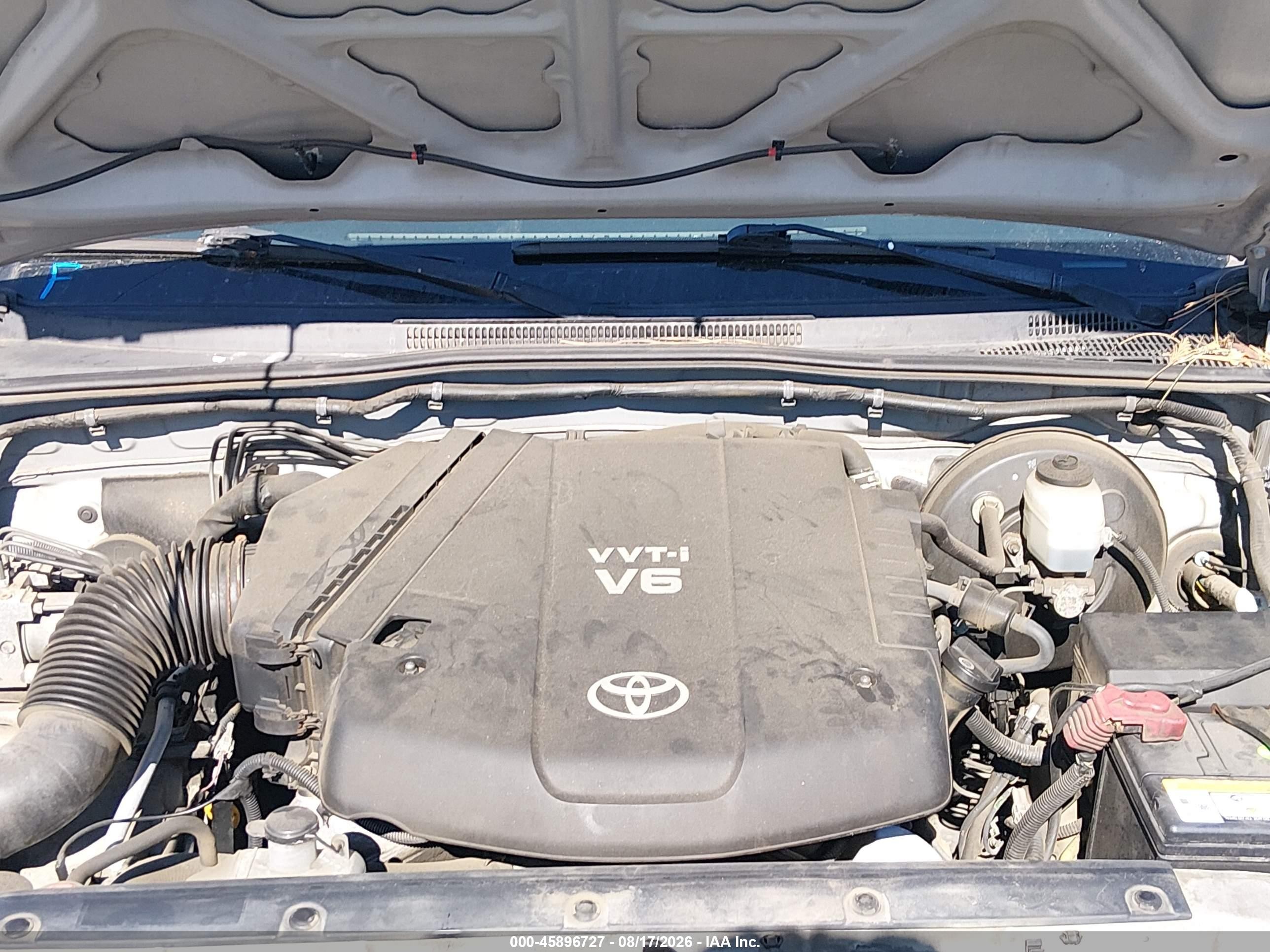 2007 Toyota Tacoma Base V6 Silver vin: 5TEUU42N27Z352738