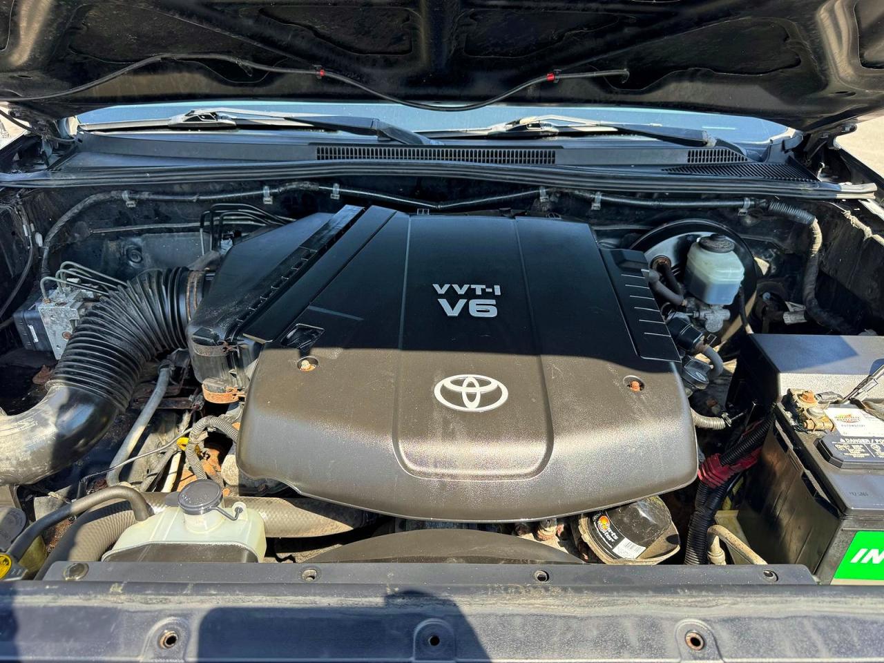 2007 Toyota Tacoma Access Cab Black vin: 5TEUU42N27Z452600