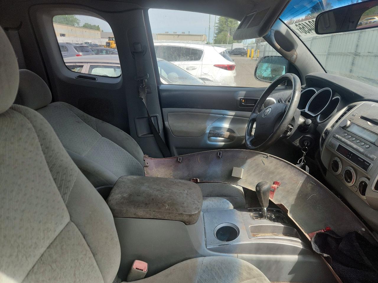 2008 Toyota Tacoma V6 Red vin: 5TEUU42N28Z505698
