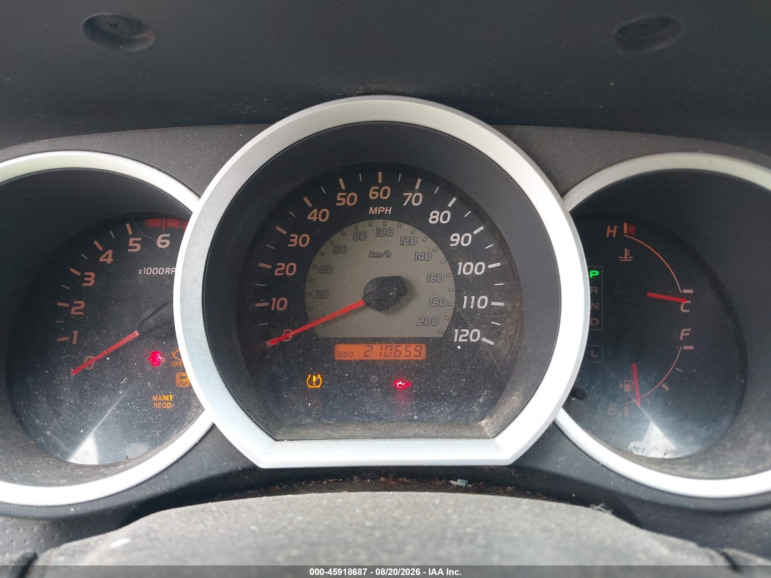 2009 Toyota Tacoma Base V6 Green vin: 5TEUU42N29Z632162