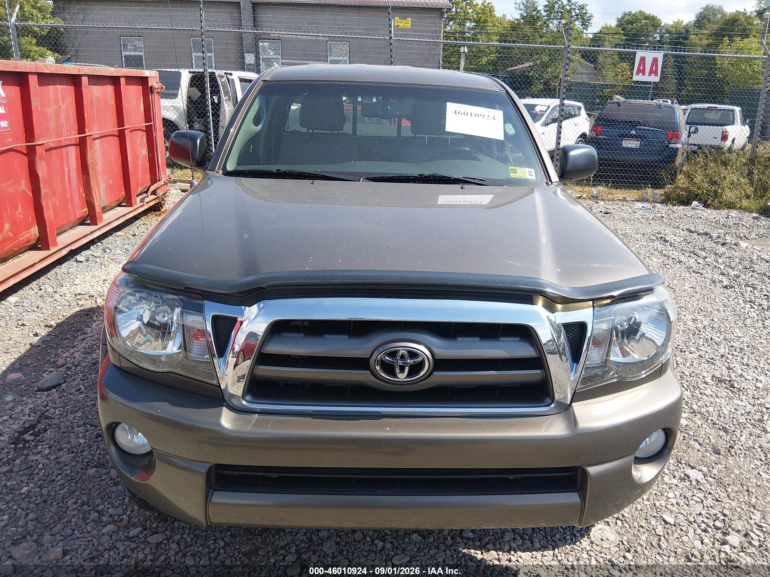 2009 Toyota Tacoma Base V6 Brown vin: 5TEUU42N39Z631571