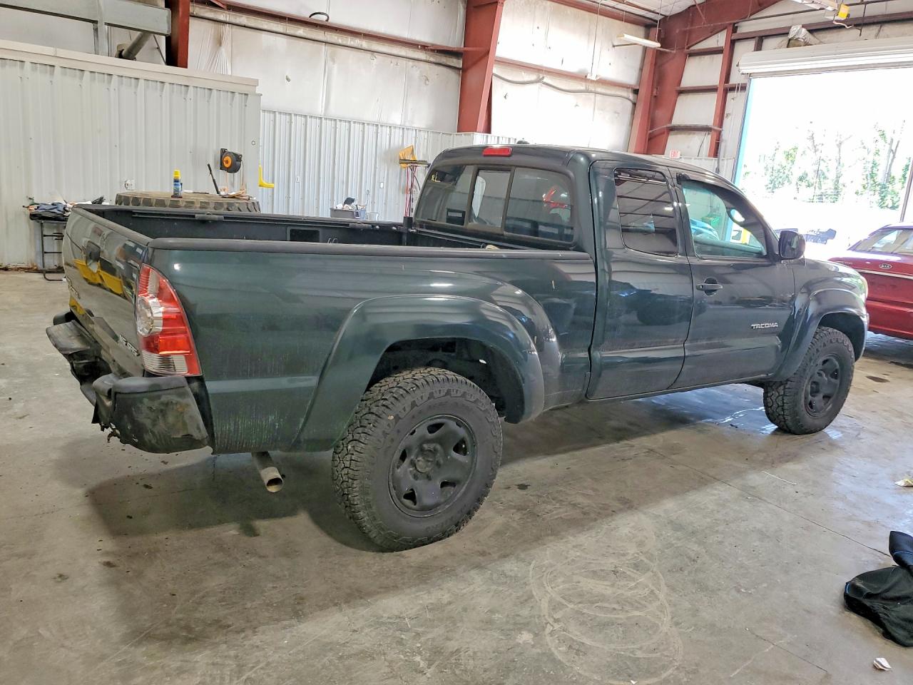 2009 Toyota Tacoma V6 Green vin: 5TEUU42N39Z657670