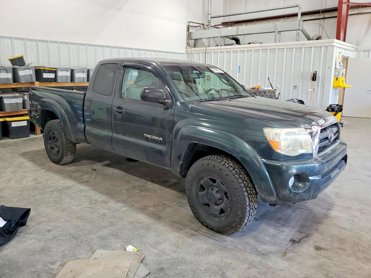2009 Toyota Tacoma V6 Green vin: 5TEUU42N39Z657670
