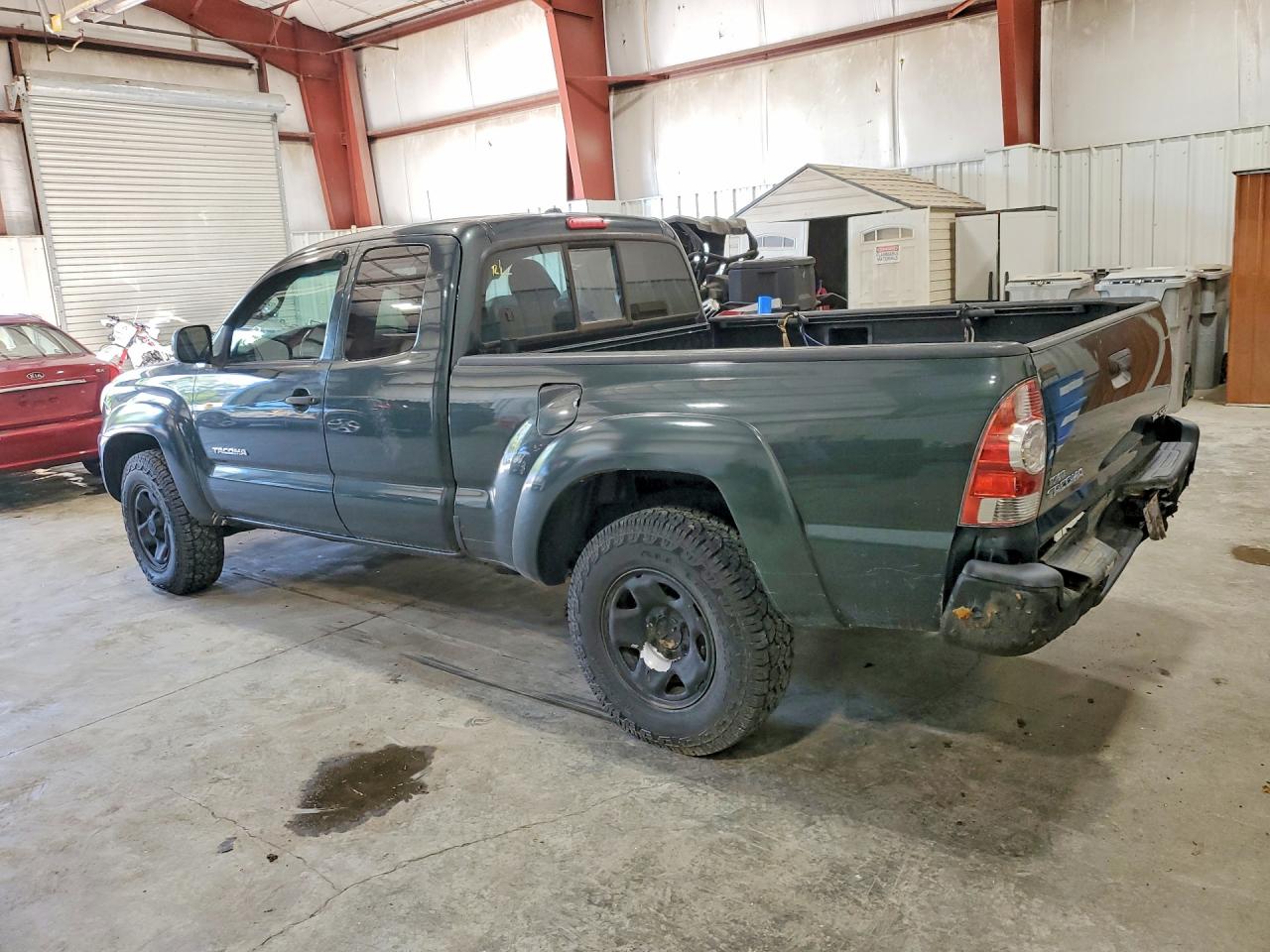 2009 Toyota Tacoma V6 Green vin: 5TEUU42N39Z657670