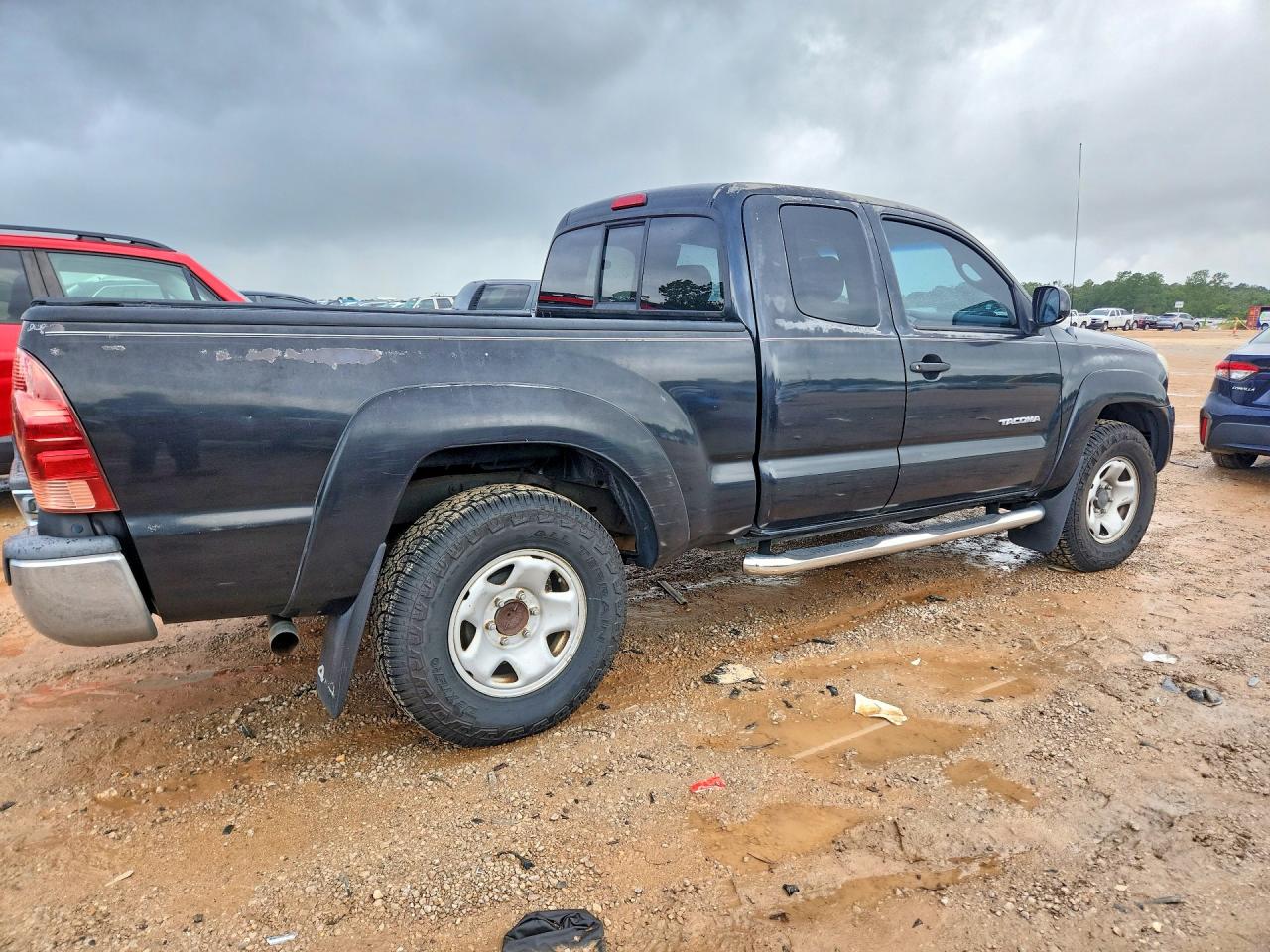 2005 Toyota Tacoma Access Cab Gray vin: 5TEUU42N45Z004629