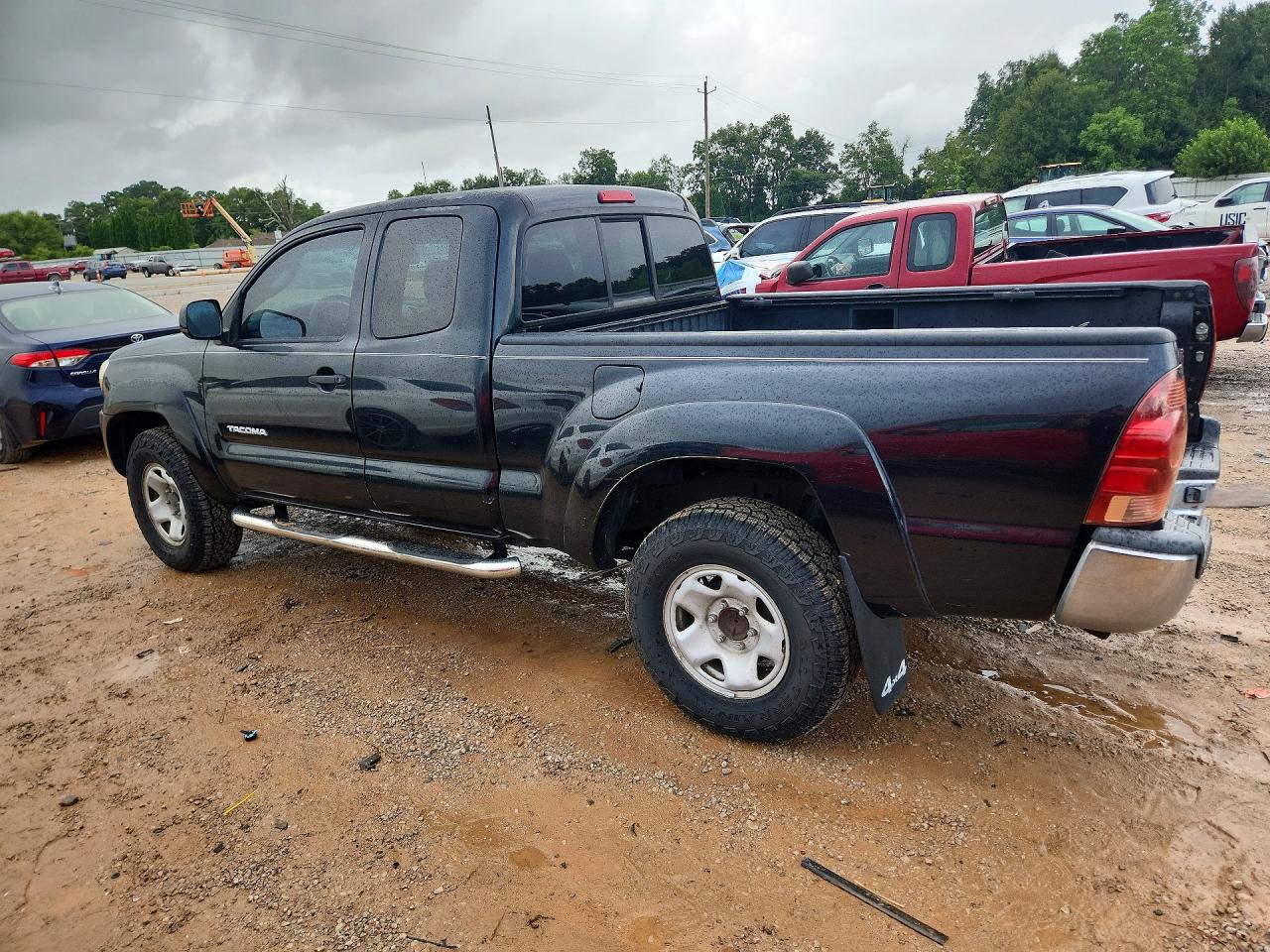2005 Toyota Tacoma Access Cab Gray vin: 5TEUU42N45Z004629