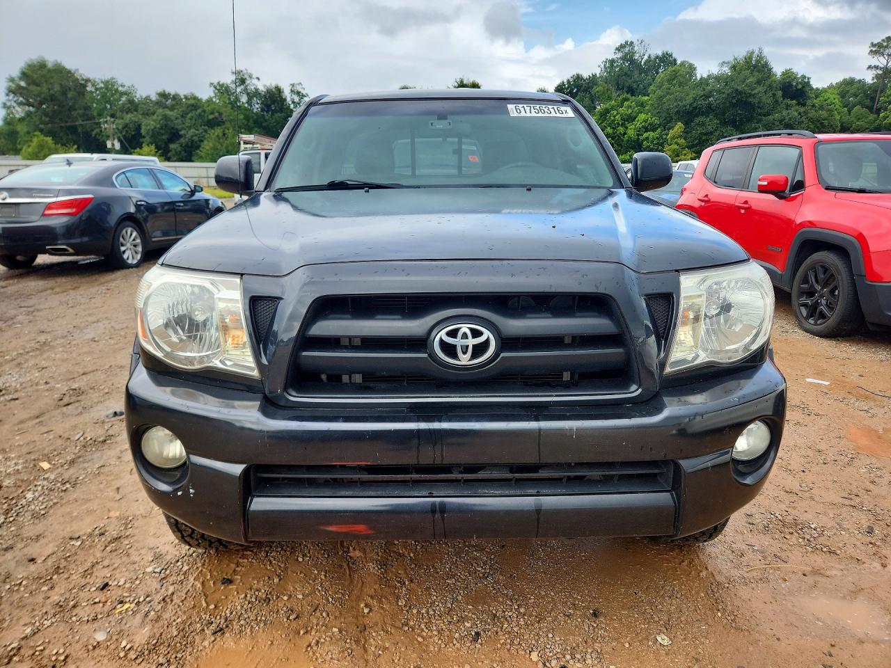 2005 Toyota Tacoma Access Cab Gray vin: 5TEUU42N45Z004629
