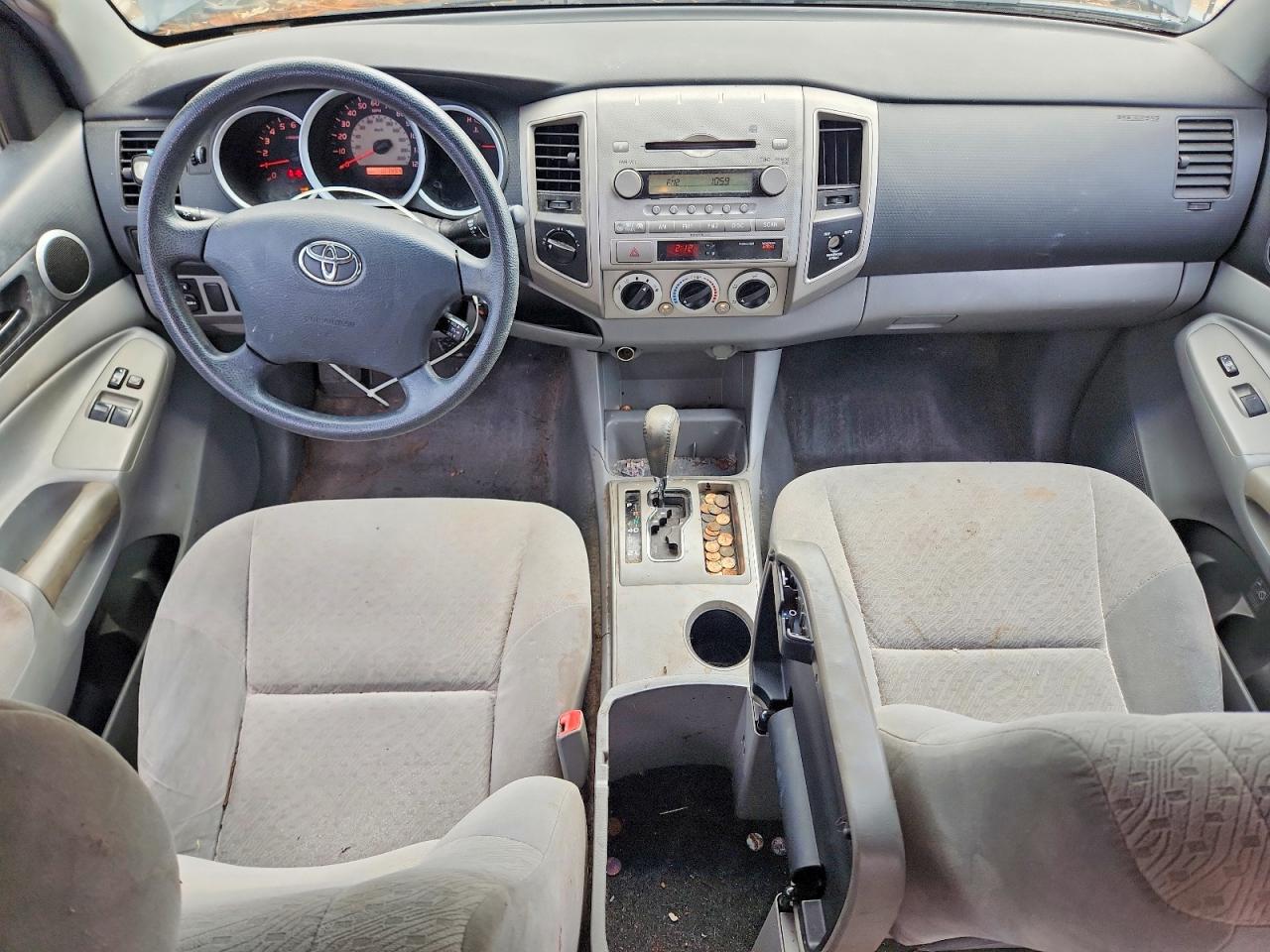 2005 Toyota Tacoma Access Cab Gray vin: 5TEUU42N45Z004629