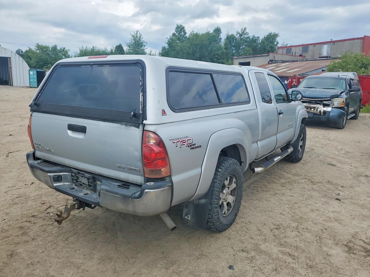 2005 Toyota Tacoma Access Cab Gray vin: 5TEUU42N45Z022712