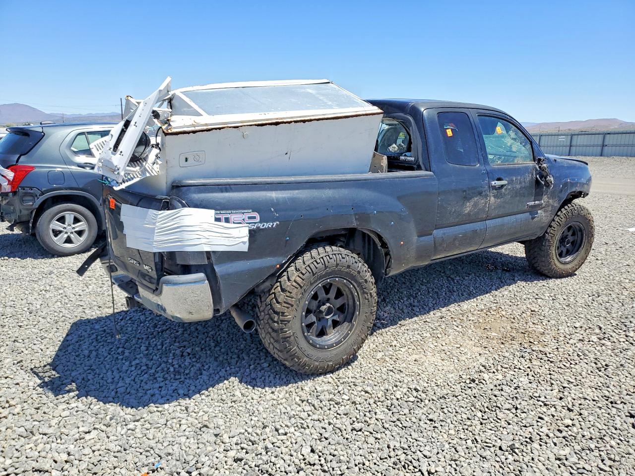 2005 Toyota Tacoma Access Cab Черный vin: 5TEUU42N45Z026954