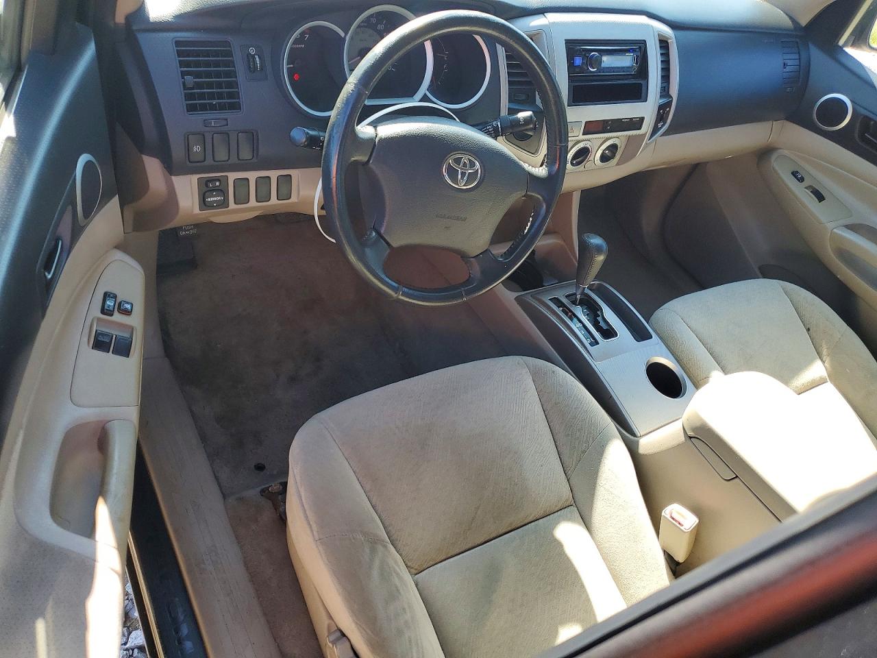 2006 Toyota Tacoma V6 Black vin: 5TEUU42N46Z245155
