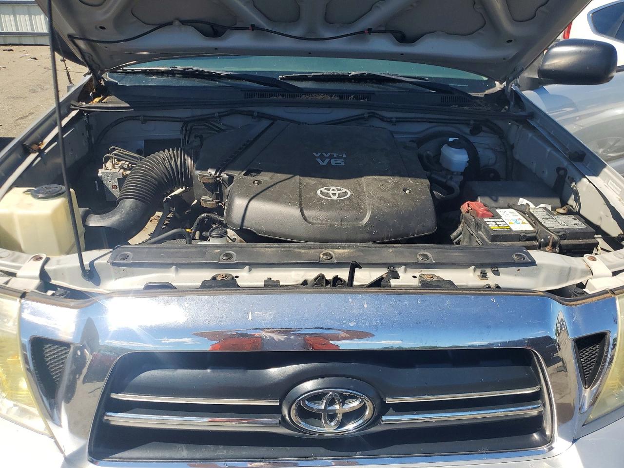 2007 Toyota Tacoma Access Cab Серебряный vin: 5TEUU42N47Z351364