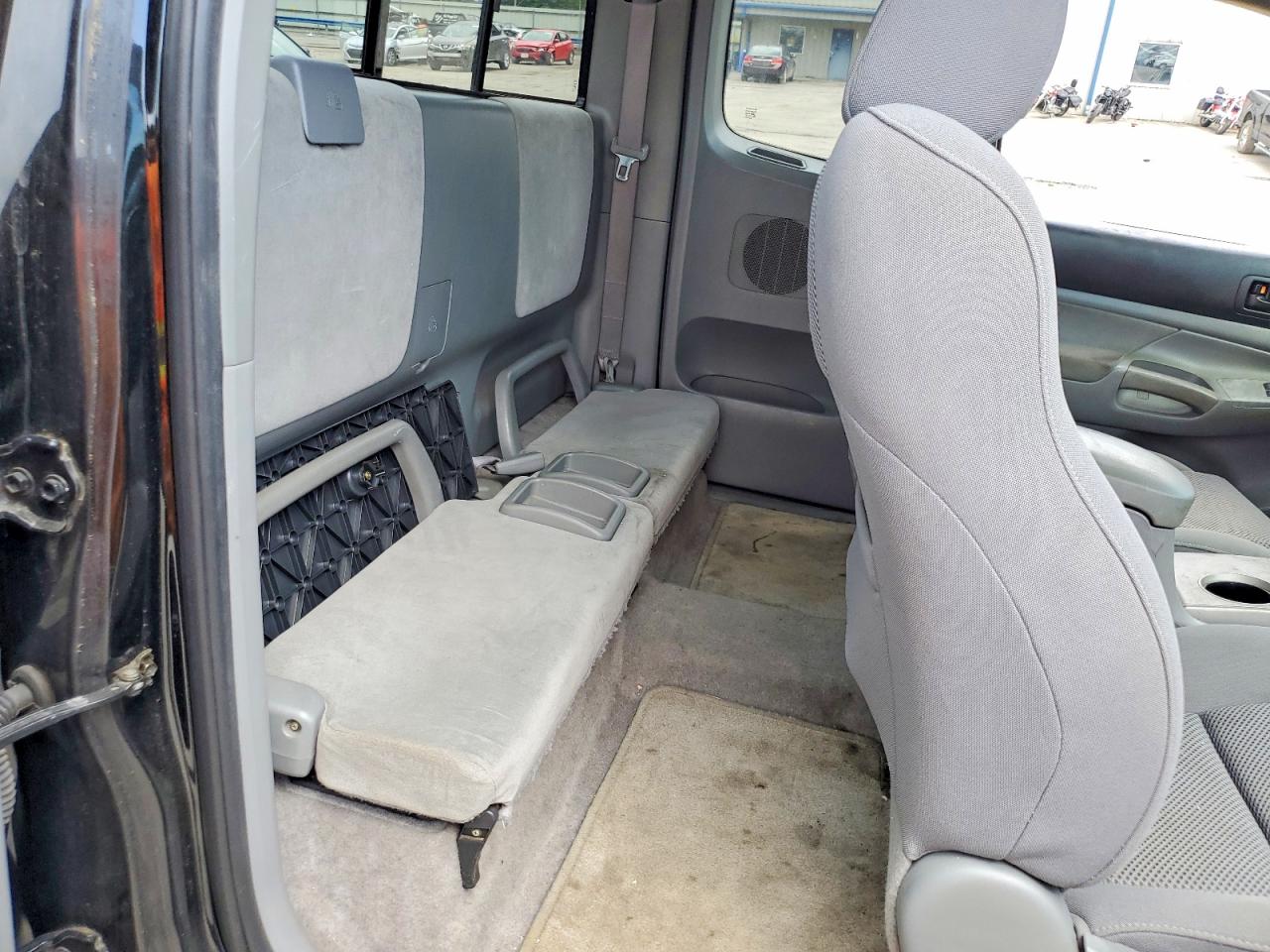 2005 Toyota Tacoma Access Cab Black vin: 5TEUU42N55Z003988
